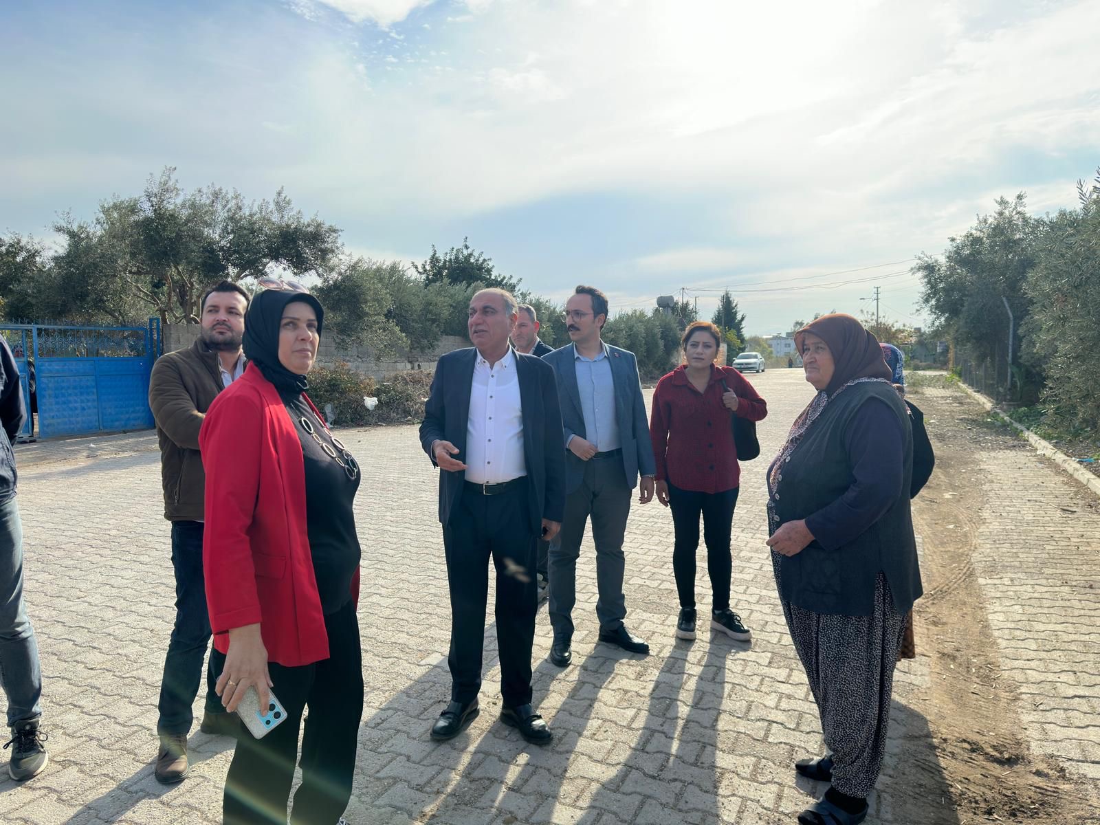 Başkan Erdinç Altıok, sahadan ayrılmıyor