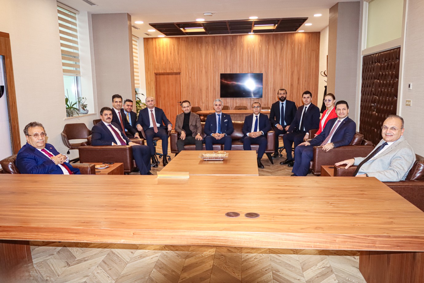 HSK Üyelerinden Baroya Ziyaret