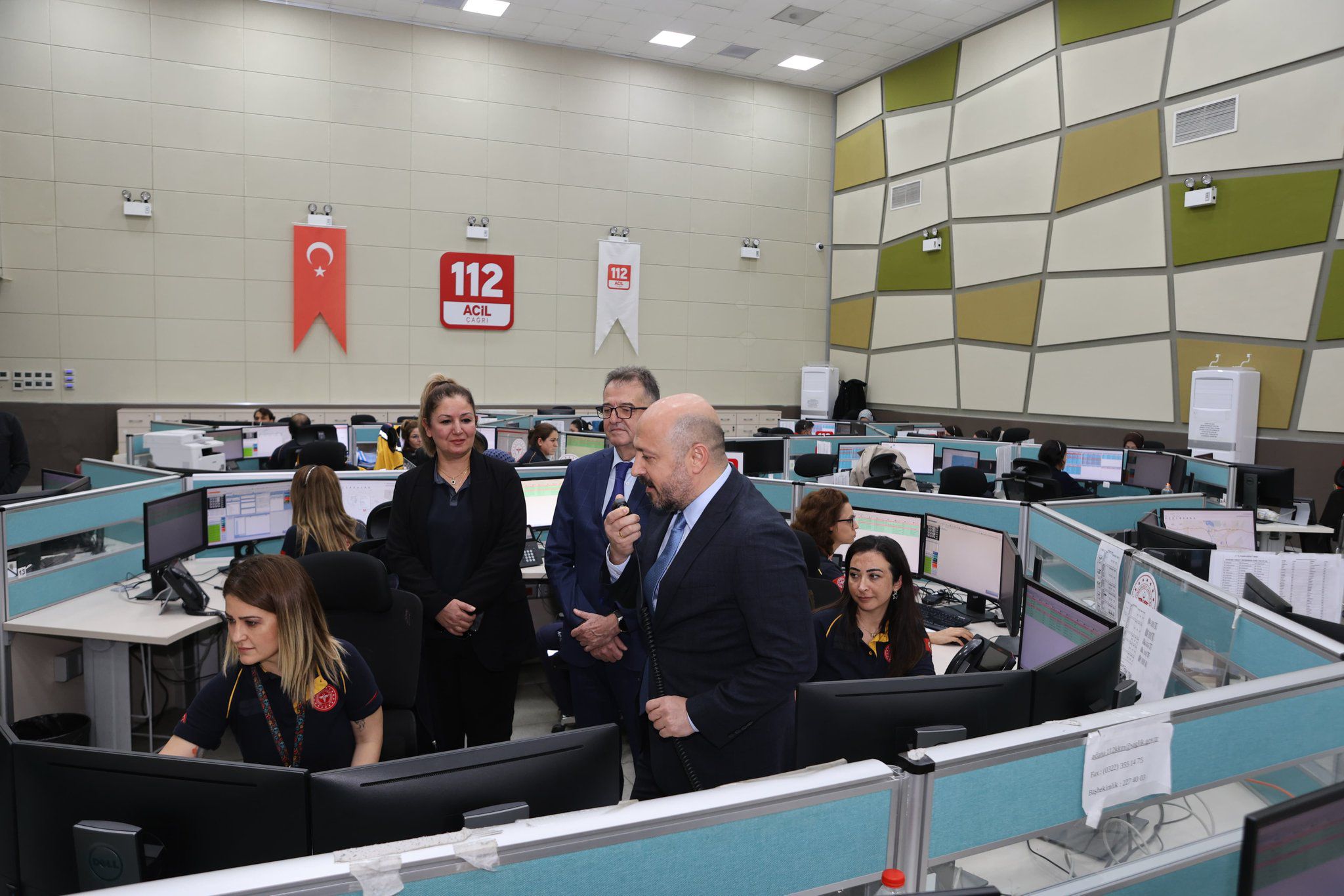 Halil Nacar’dan 112’ye Ziyaret