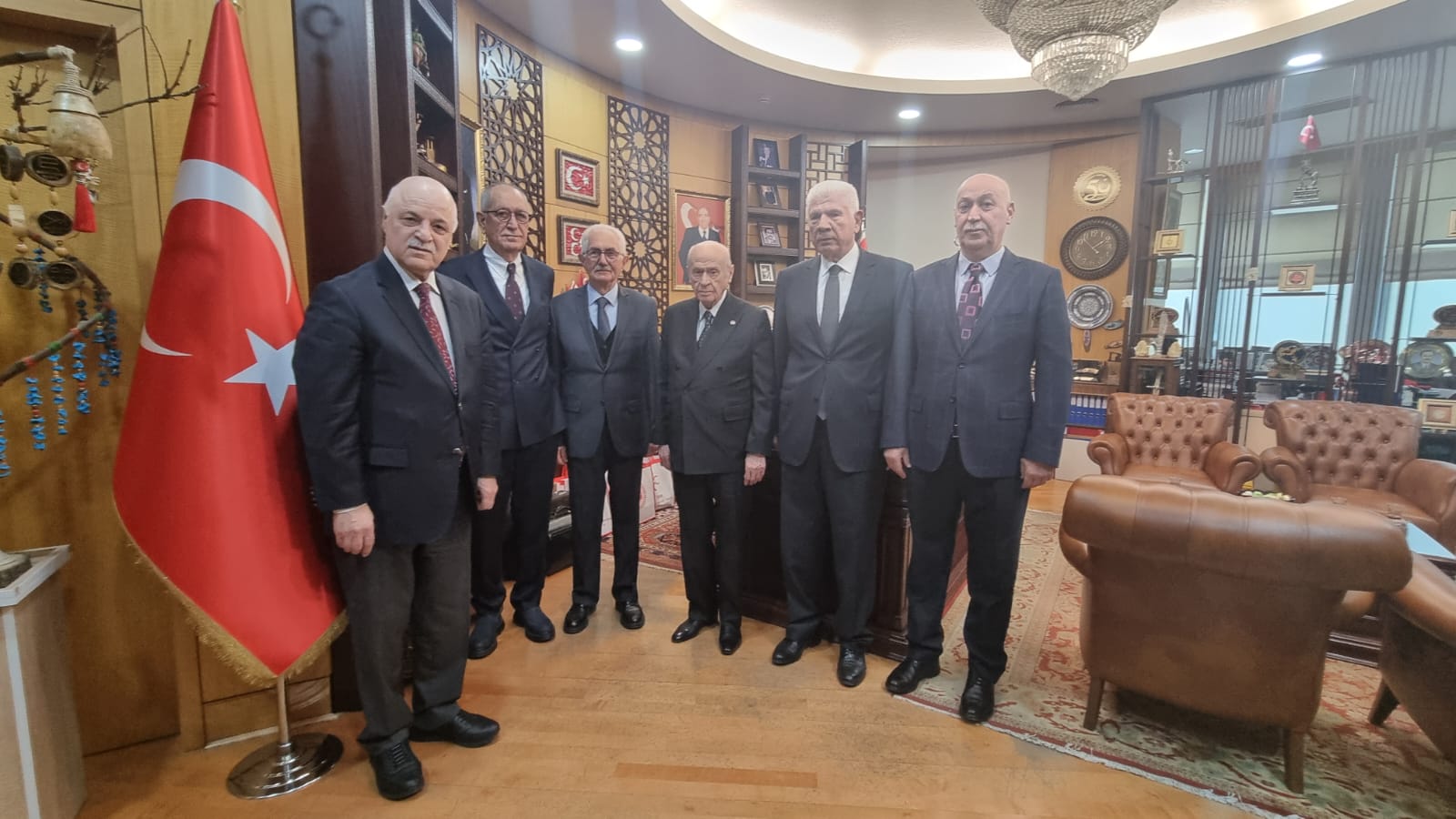 Parlamenterler Derneği’nden MHP Genel Başkanı Devlet Bahçeli’ye Anlamlı Ziyaret…