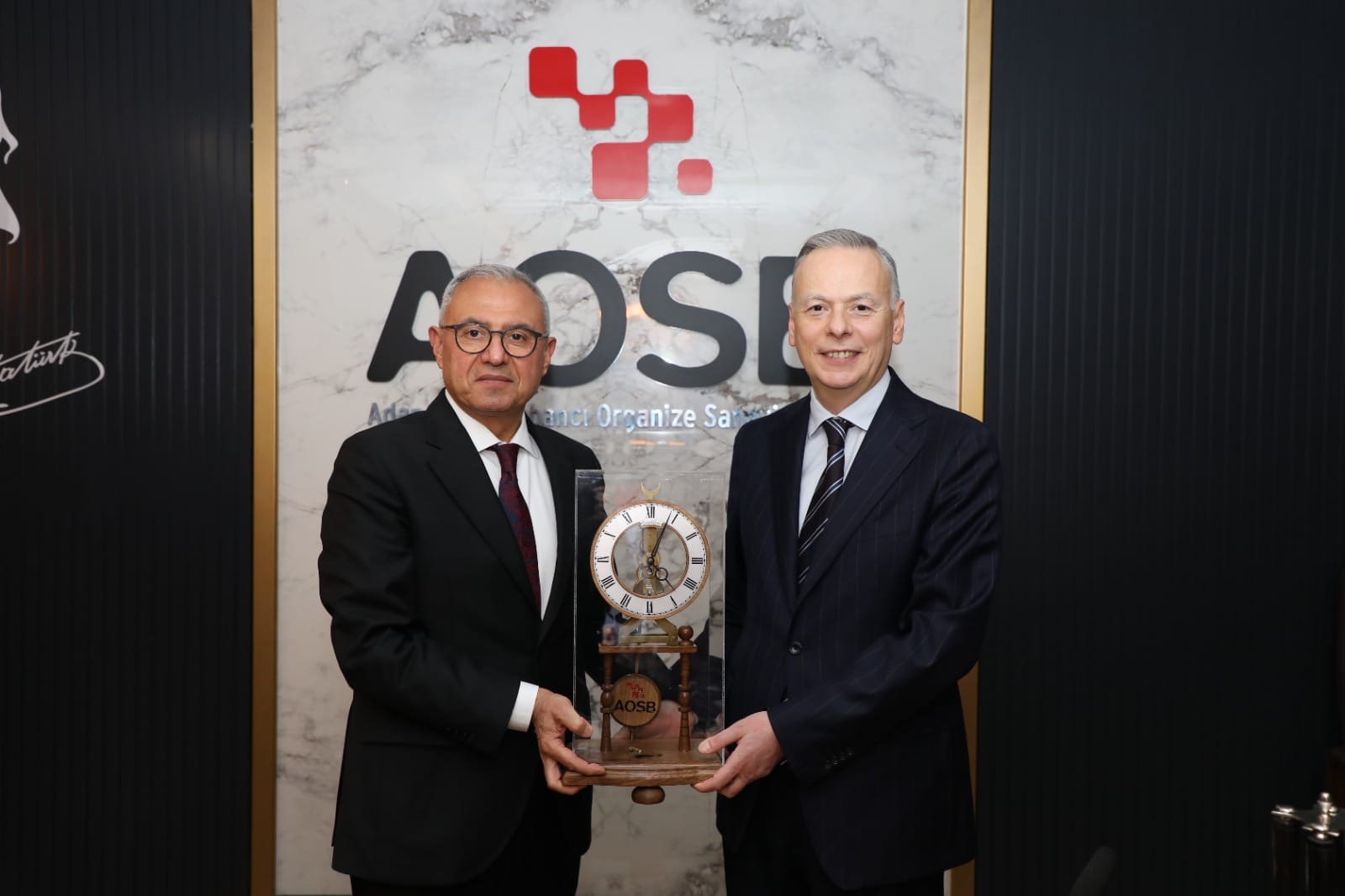 Ticaret Bakan Yardımcısı Ağar ve ekibi AOSB’de