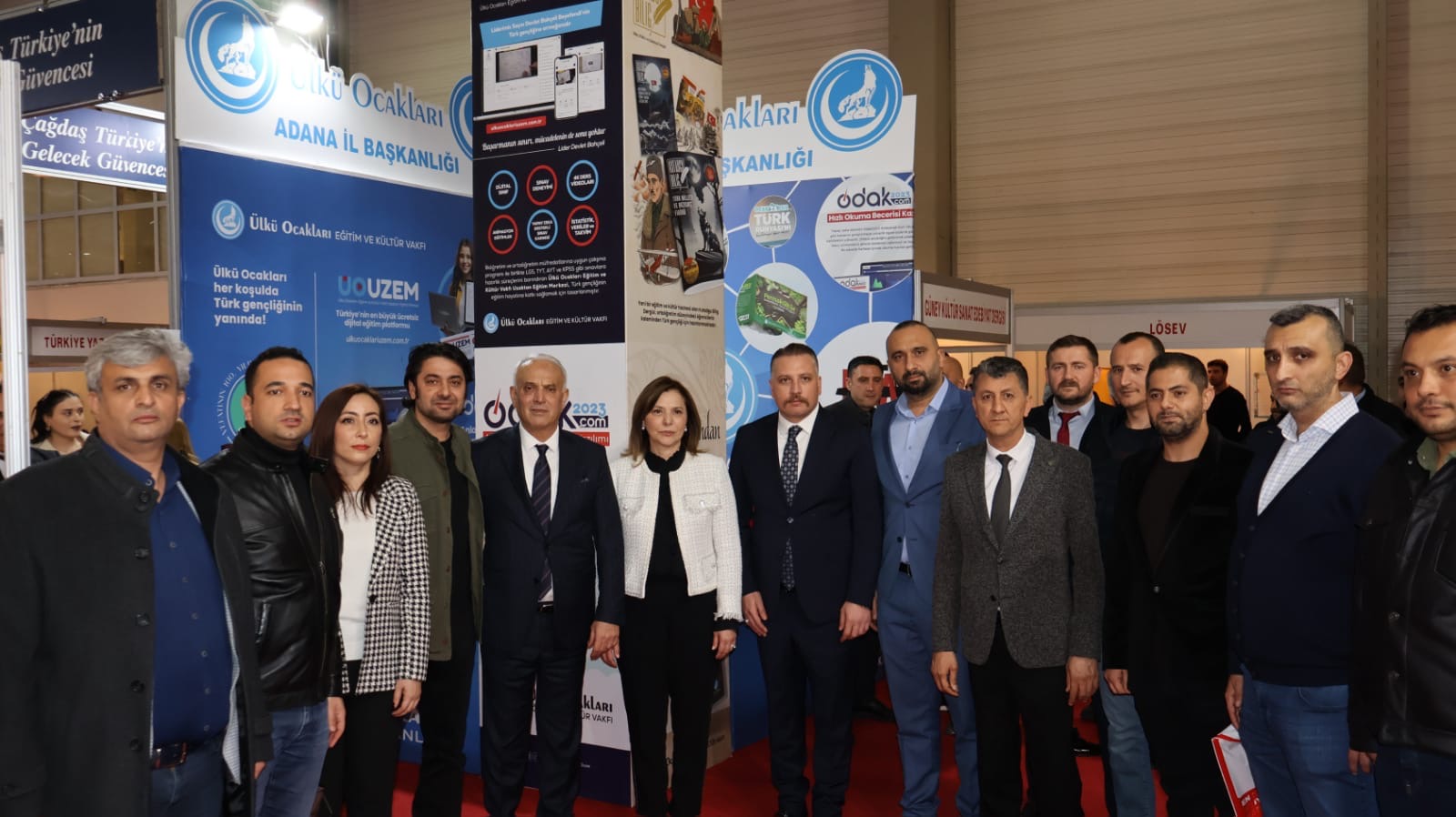 MHP heyetinden 18. Çukurova Kitap Fuarı’na çıkarma