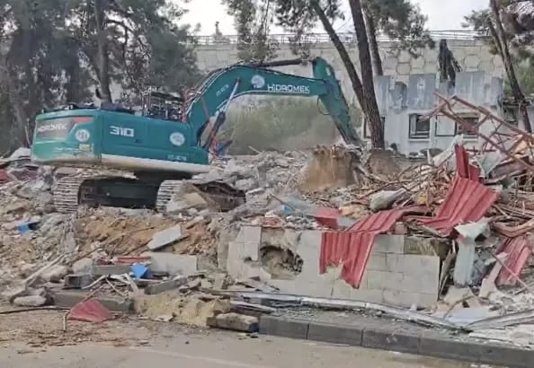 183 Kaçak Yapının Yıkımına Başlandı