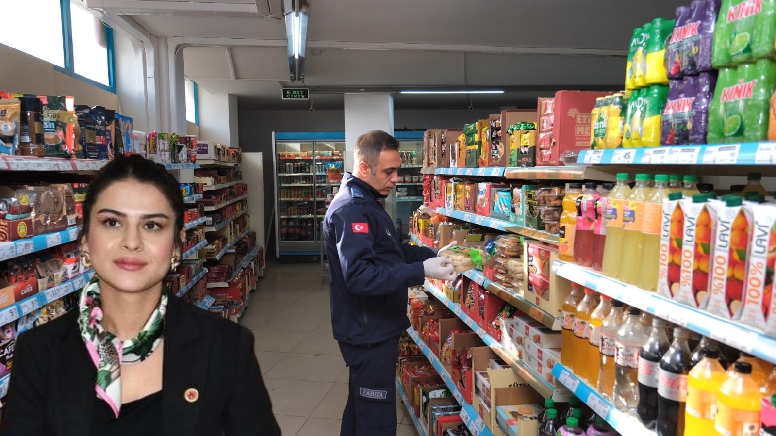 Ceyhan Belediyesi’nden Zincir Marketlere Denetim