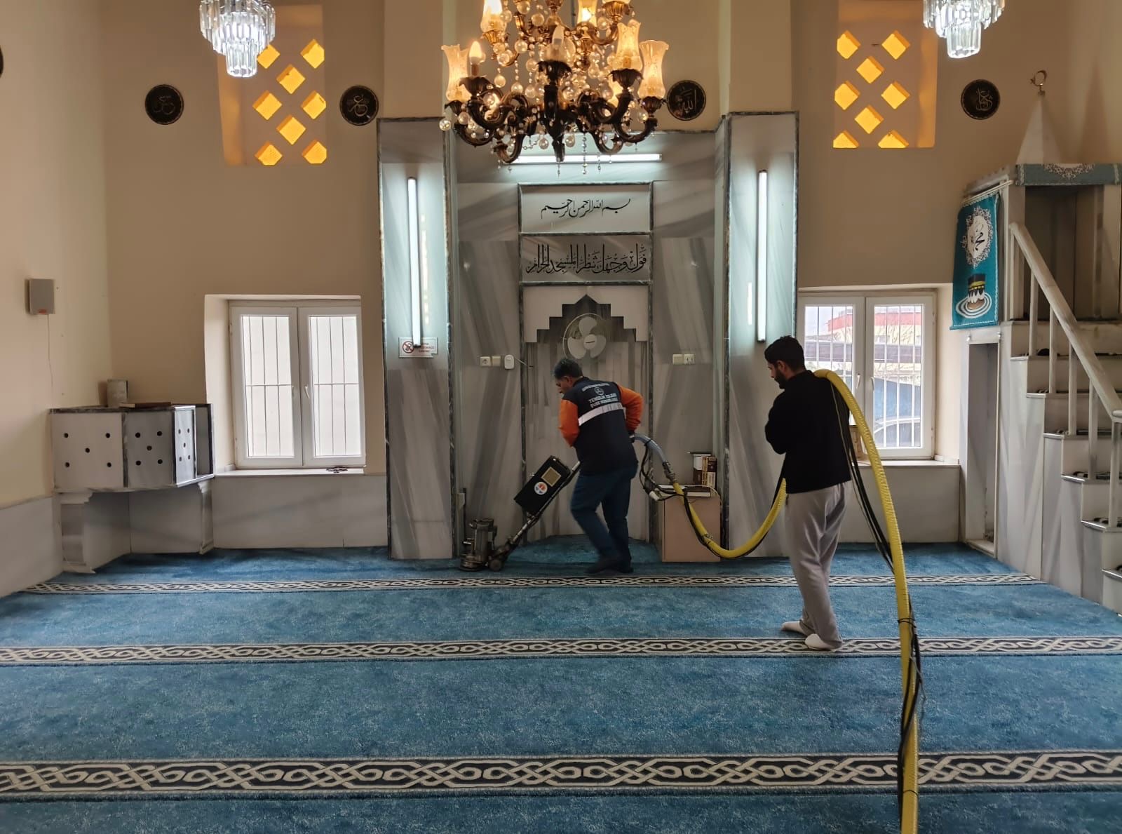 Yumurtalık Belediyesi’nden İbadethanelerde hijyen seferberliği