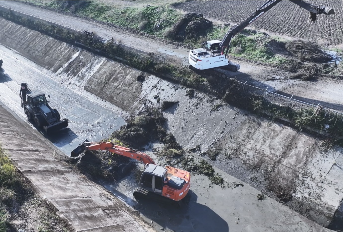 Sulama Kanallarında Nisan Hazırlığı