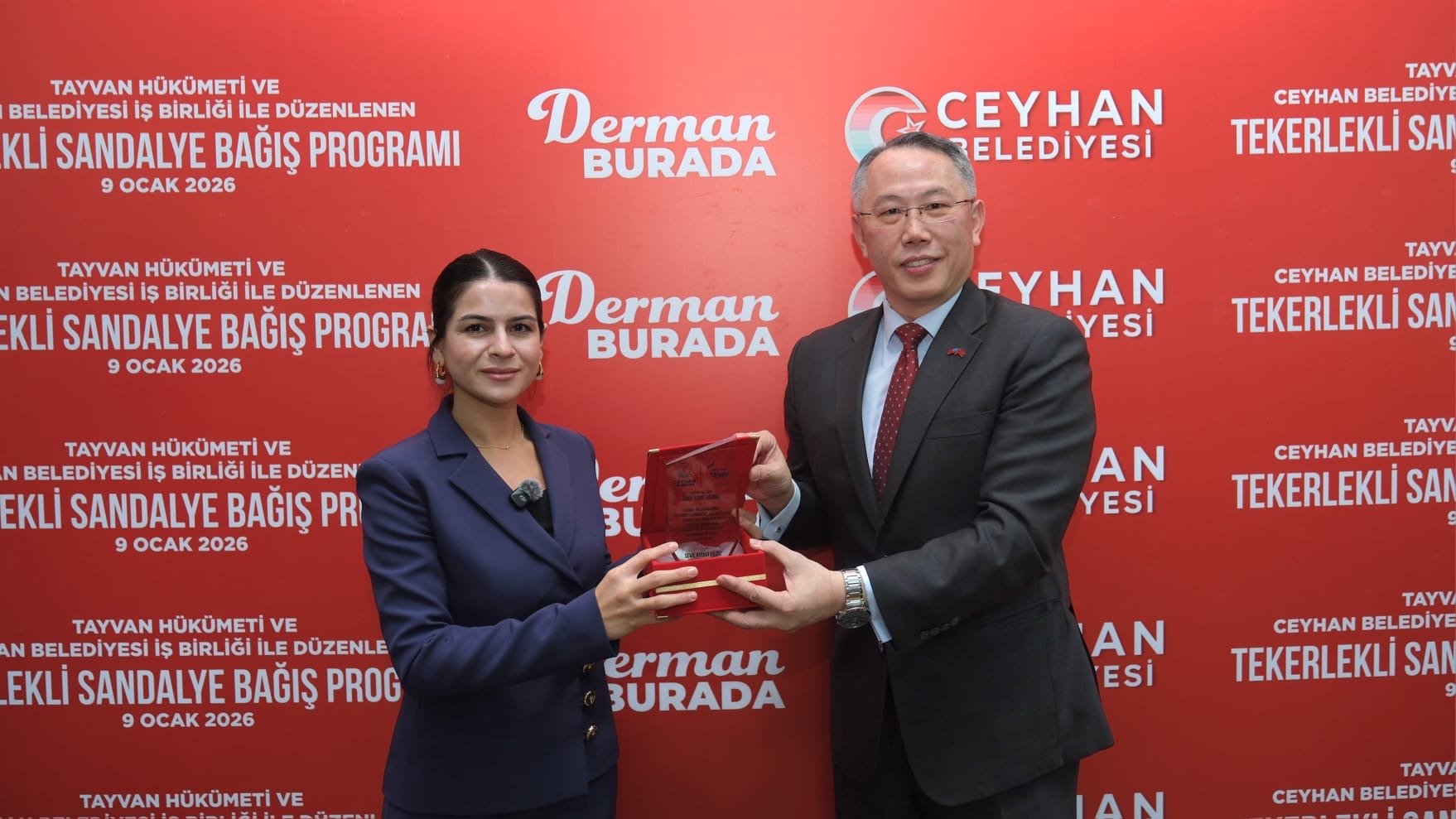 Ceyhan Belediyesi ve Tayvan Hükümeti’nden Engelsiz Yaşama Destek