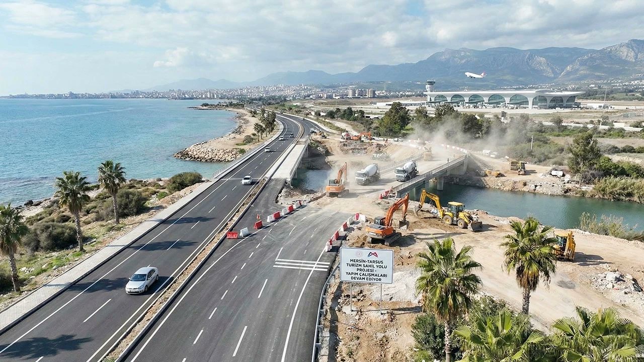 Mersin–Adana Sahil Yolu’nda Kritik Eşik: Çalışmalar Hızlandı, Hedef 2026 Yazı