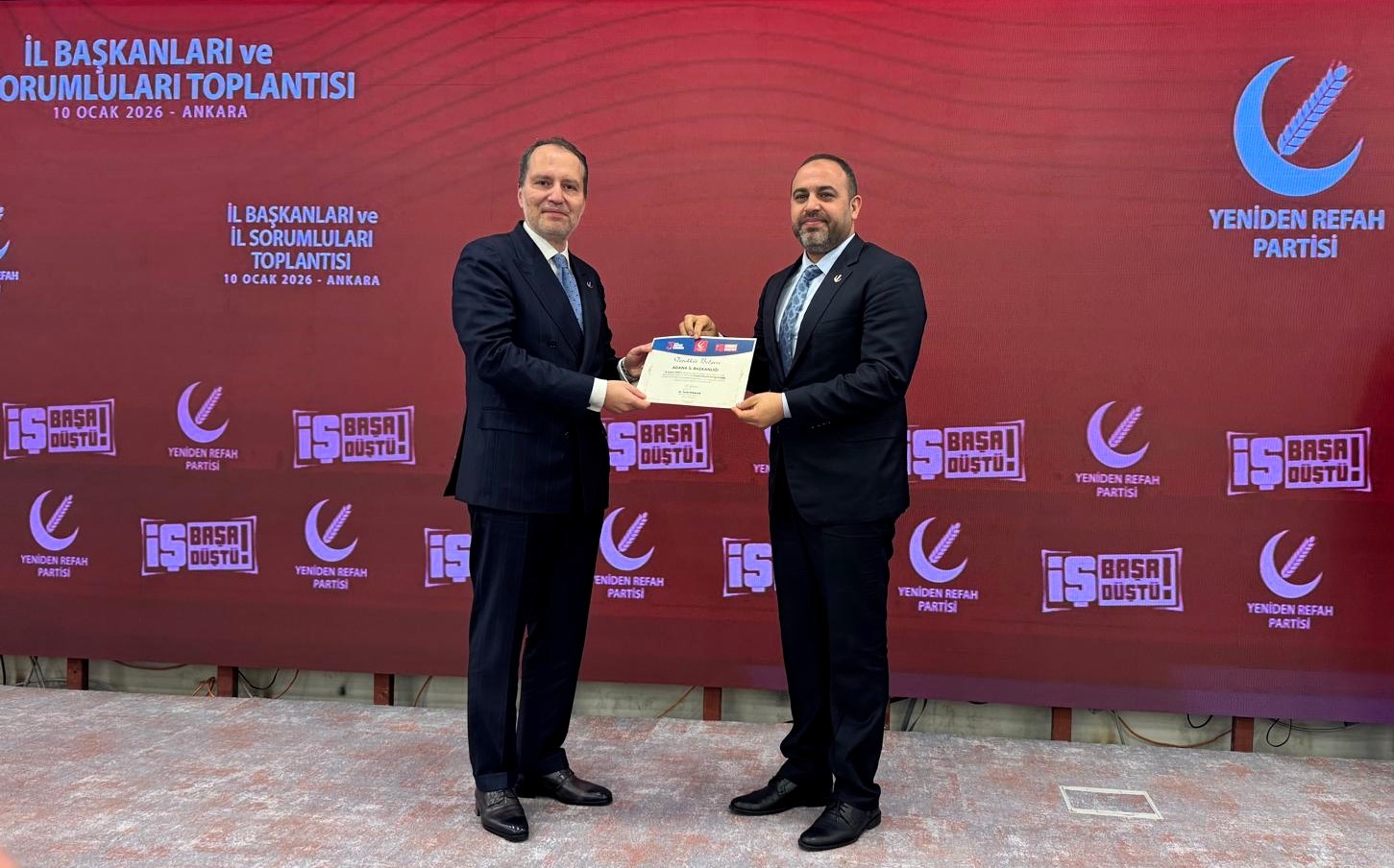 YENİDEN REFAH’IN BÜYÜMESİNE ADANA’DAN BÜYÜK KATKI