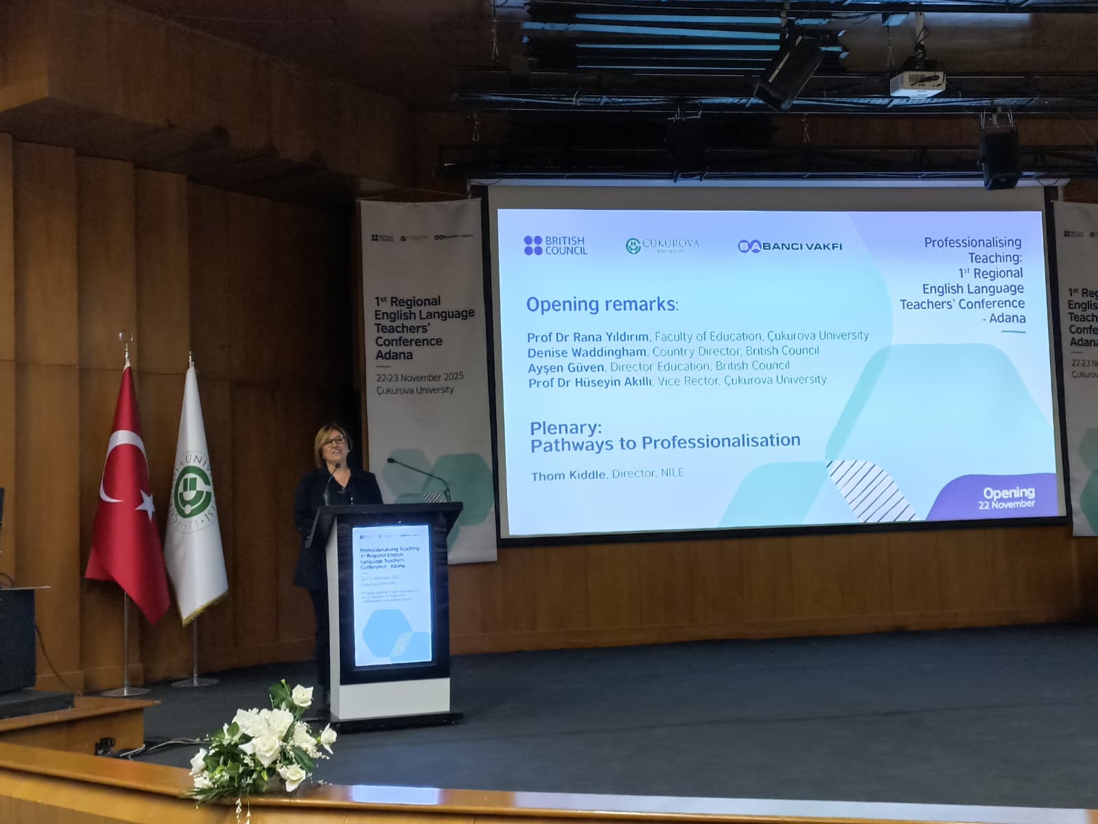 Çukurova Üniversitesi 1. Bölgesel İngilizce Öğretmenleri Konferansına Ev Sahipliği Yaptı