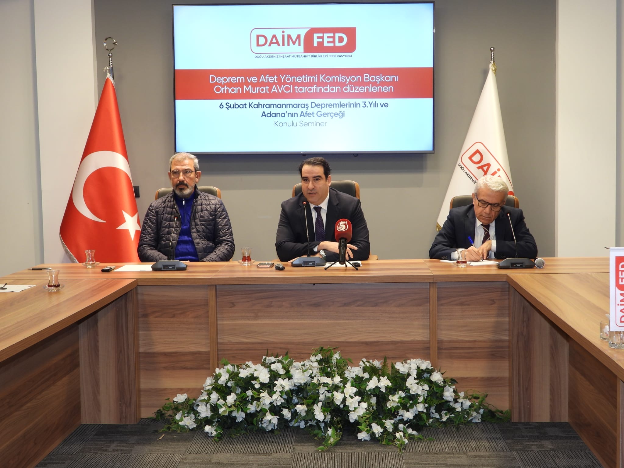 DAİMFED, 6 Şubat Depremlerinin 3. Yılında Afet Gerçeğini Masaya Yatırdı