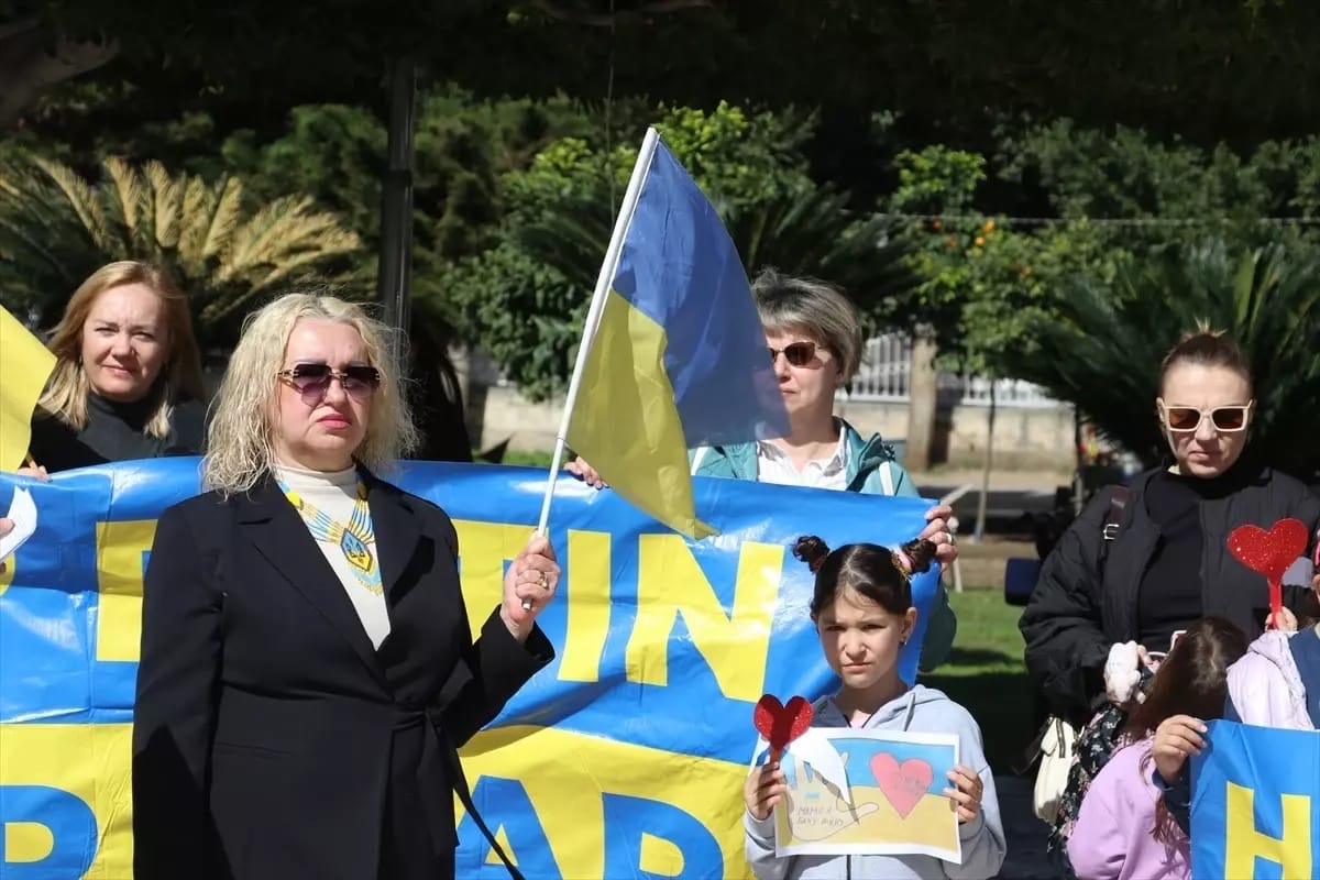 Adana’daki Ukraynalılar Kayıplarını Andı