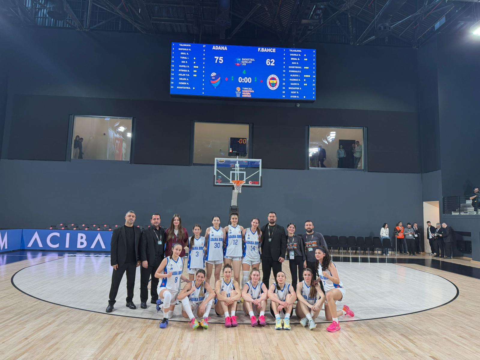 Adana Büyükşehir Kızlar’da Fenerbahçe’yi mağlup etti: 75-62