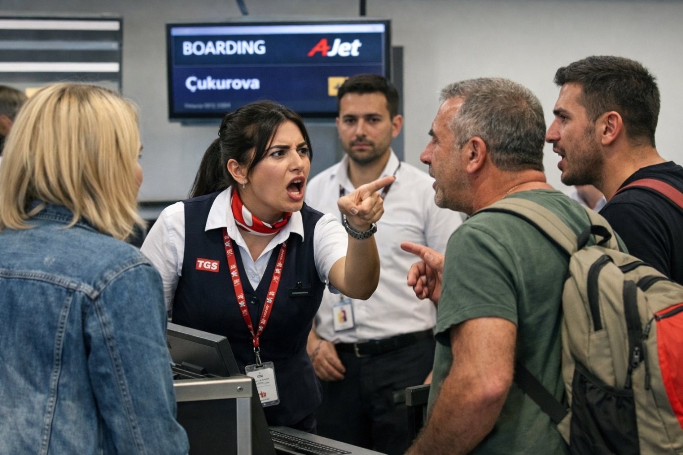 TGS Personelinden Üslup Skandalı!