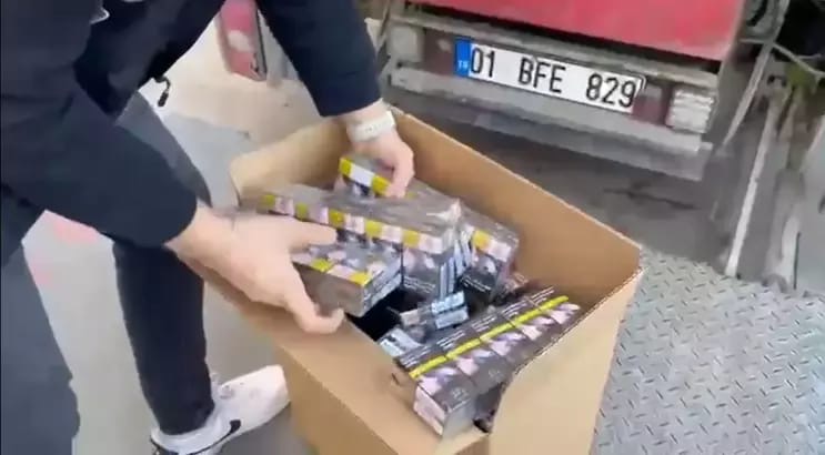 15 Milyon Liralık Kaçak Sigara Ele Geçirildi