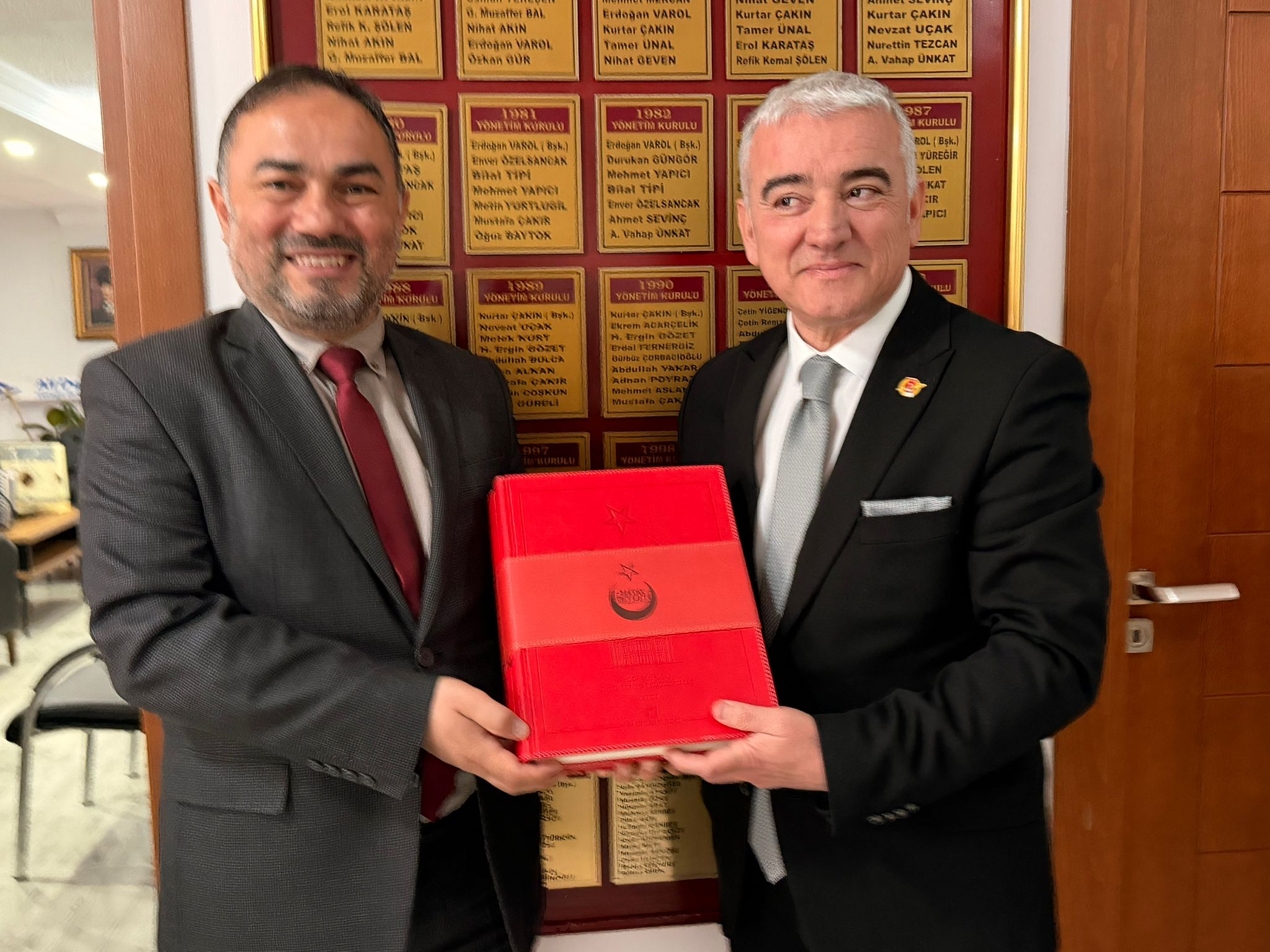 Oranlı’dan ÇGC’ye  nezaket ziyareti