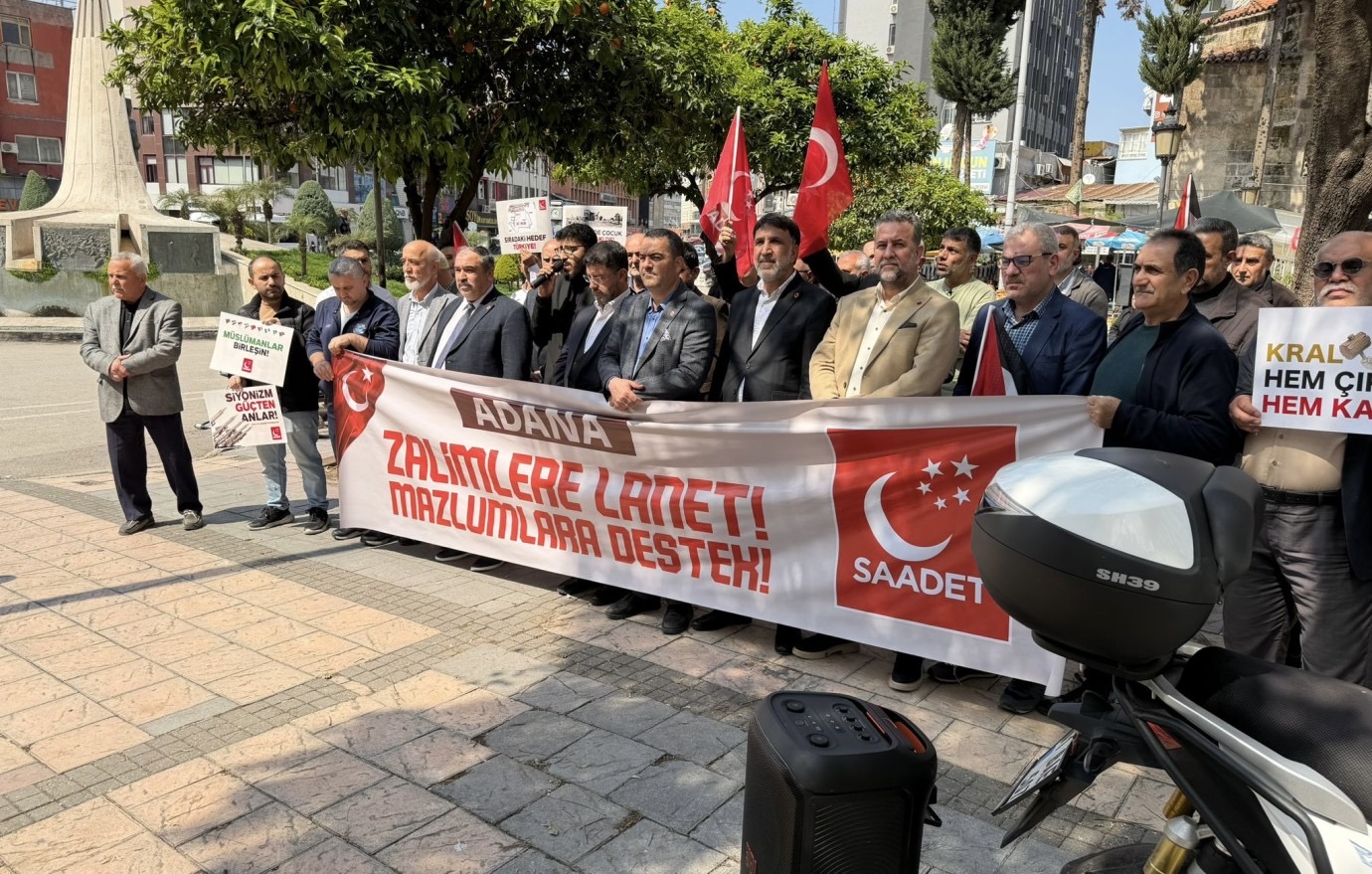 Saadet Partisi Siyonizme Lanet Okudu