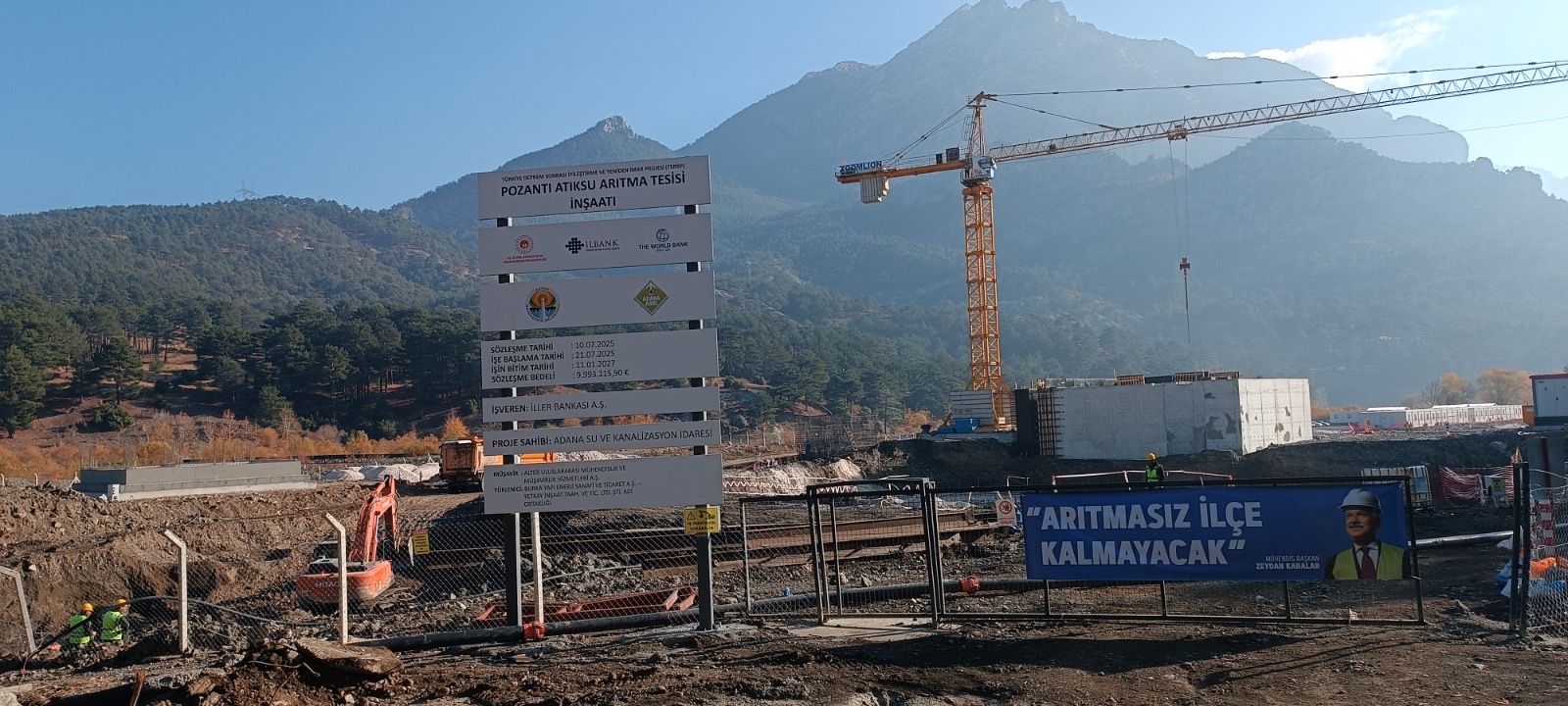 ASKİ’den Pozantı Projeleri Açıklaması: “33 Milyon Euroluk Yatırım Büyükşehir ve ASKİ Tarafından Yürütülüyor”