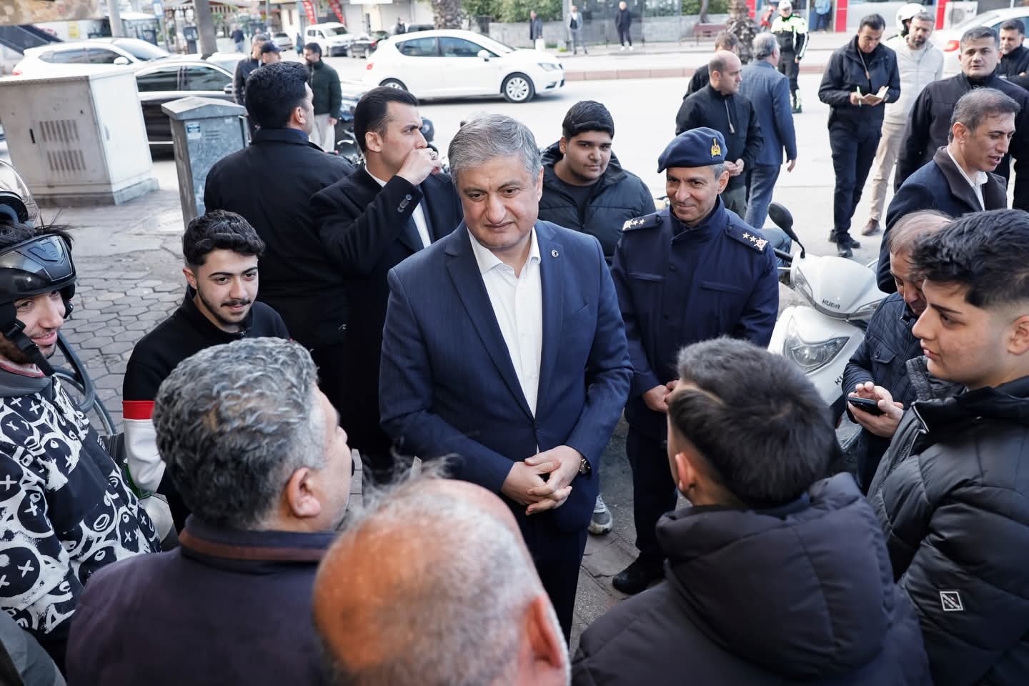 VALİMİZ SAYIN MUSTAFA YAVUZ ESNAF VATANDAŞLARIMIZI ZİYARET ETTİ