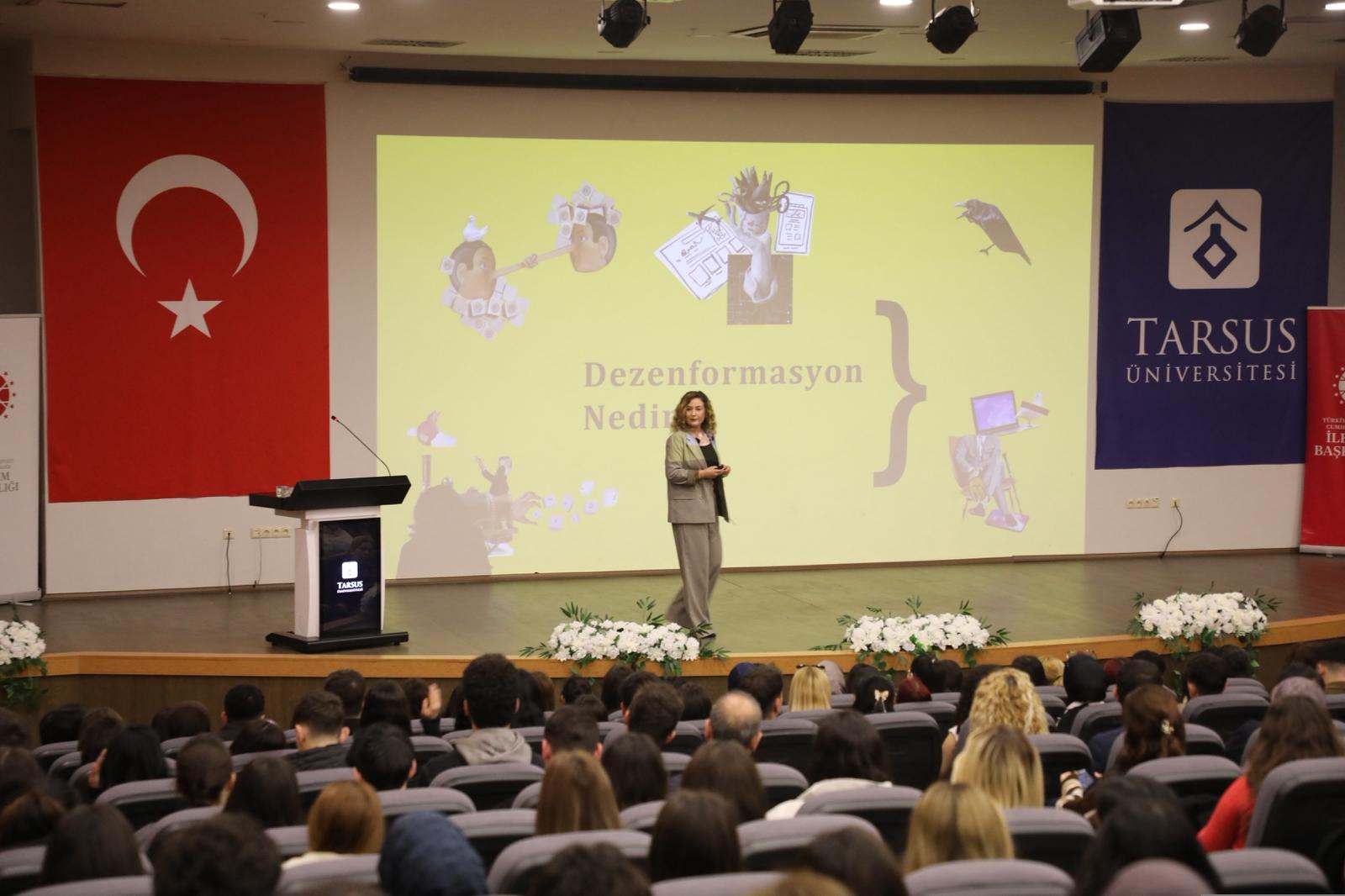 Tarsus Üniversitesi’nde Dezenformasyonla Mücadele Eğitimi