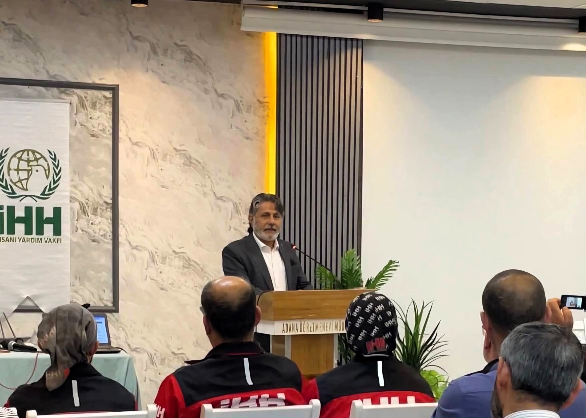 MAHMUT ERASLAN: “SUMUD FİLOSU İÇİN BİR GEMİ DE ADANA’DAN!”