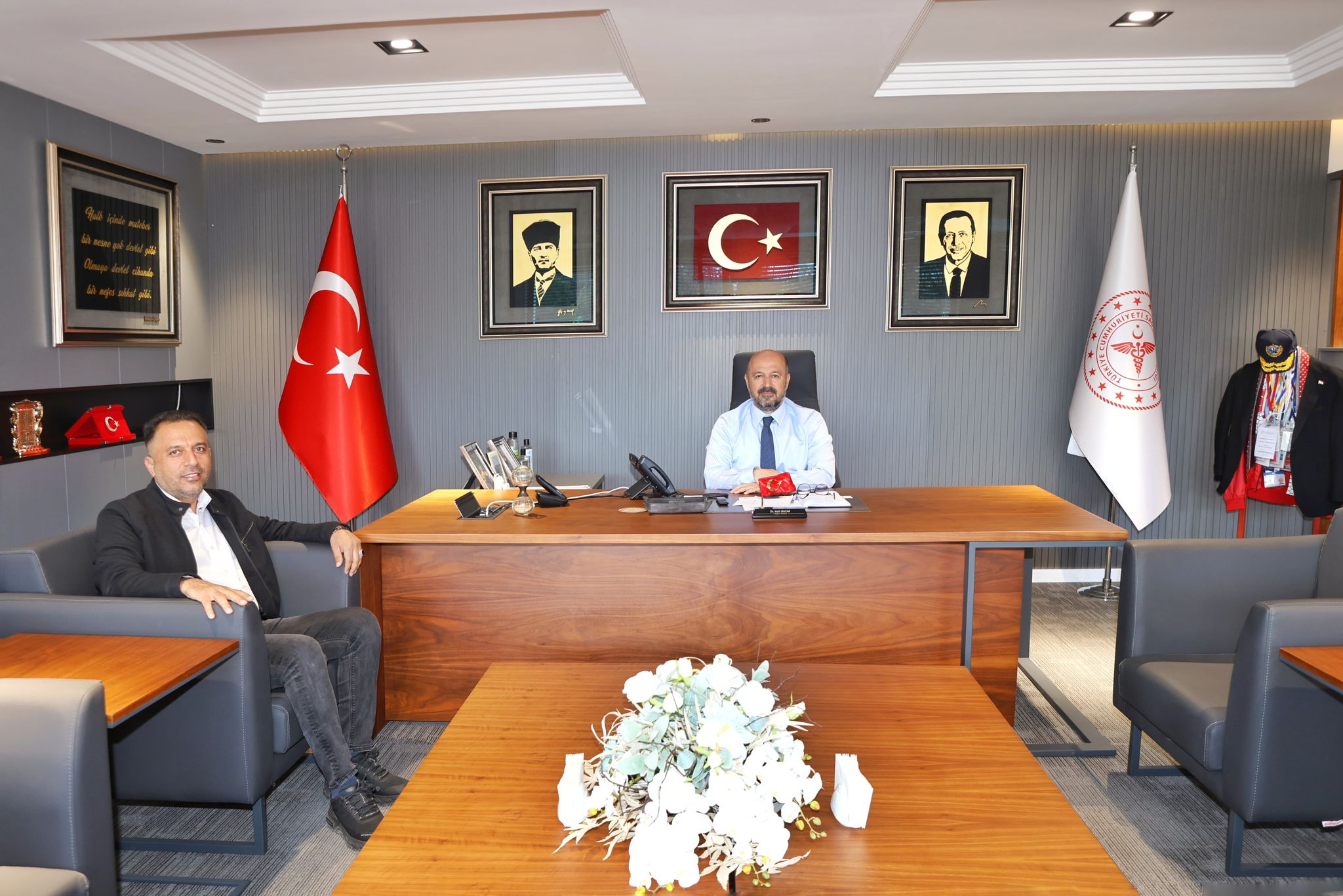 Nacar’dan Müslüm  Polat’a teşekkür