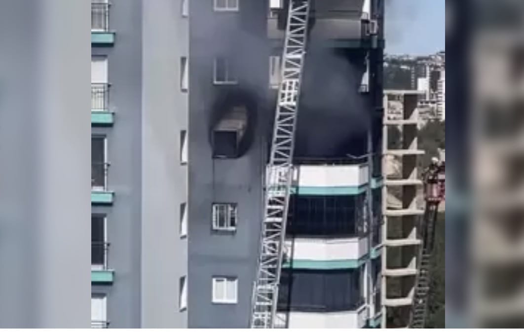 İnşaat İşçisi Yangında Can Kurtardı