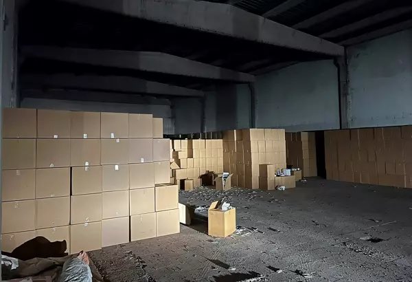 144 Milyon Kaçak Makaron Ele Geçirildi