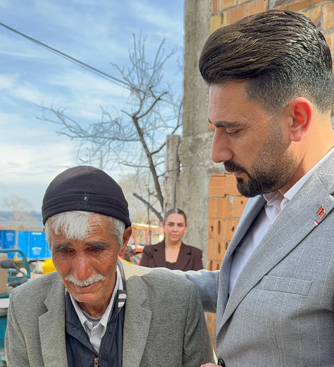 Cumhurbaşkanının ismini duyunca gözyaşları sel oldu