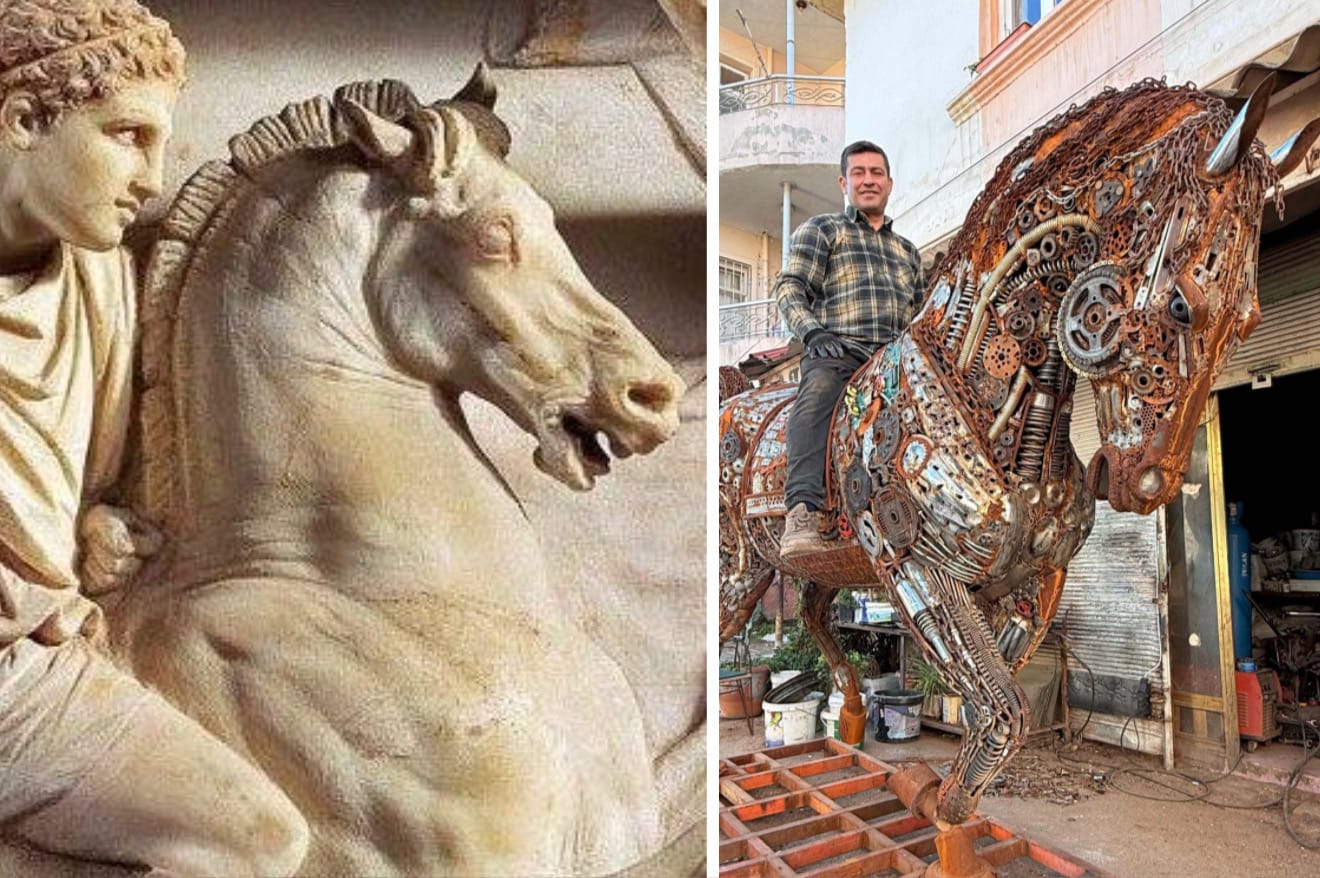 Bukefalos İskenderun’da Sergilenecek