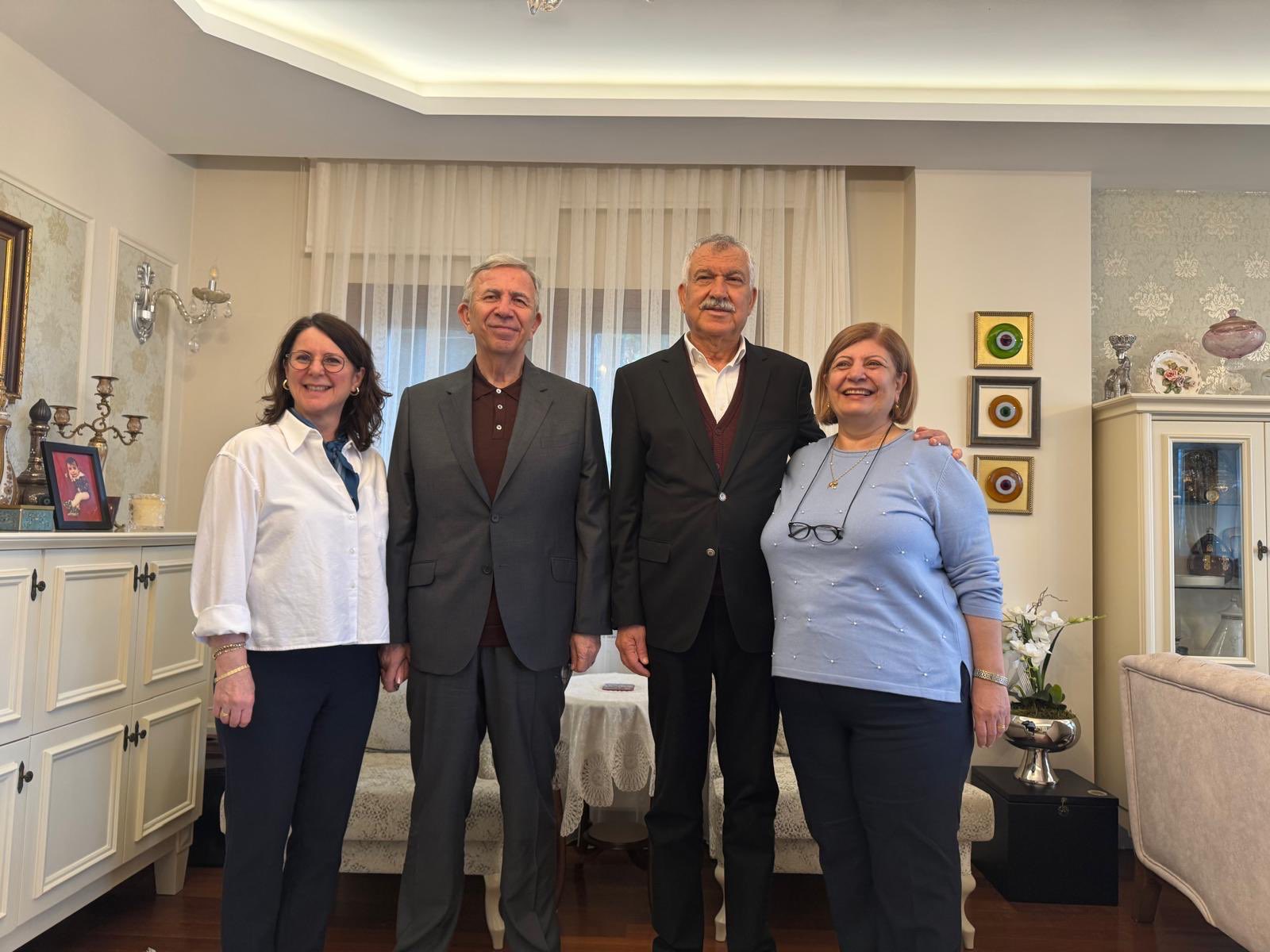 Yavaş’tan Karalar’a moral ziyaret