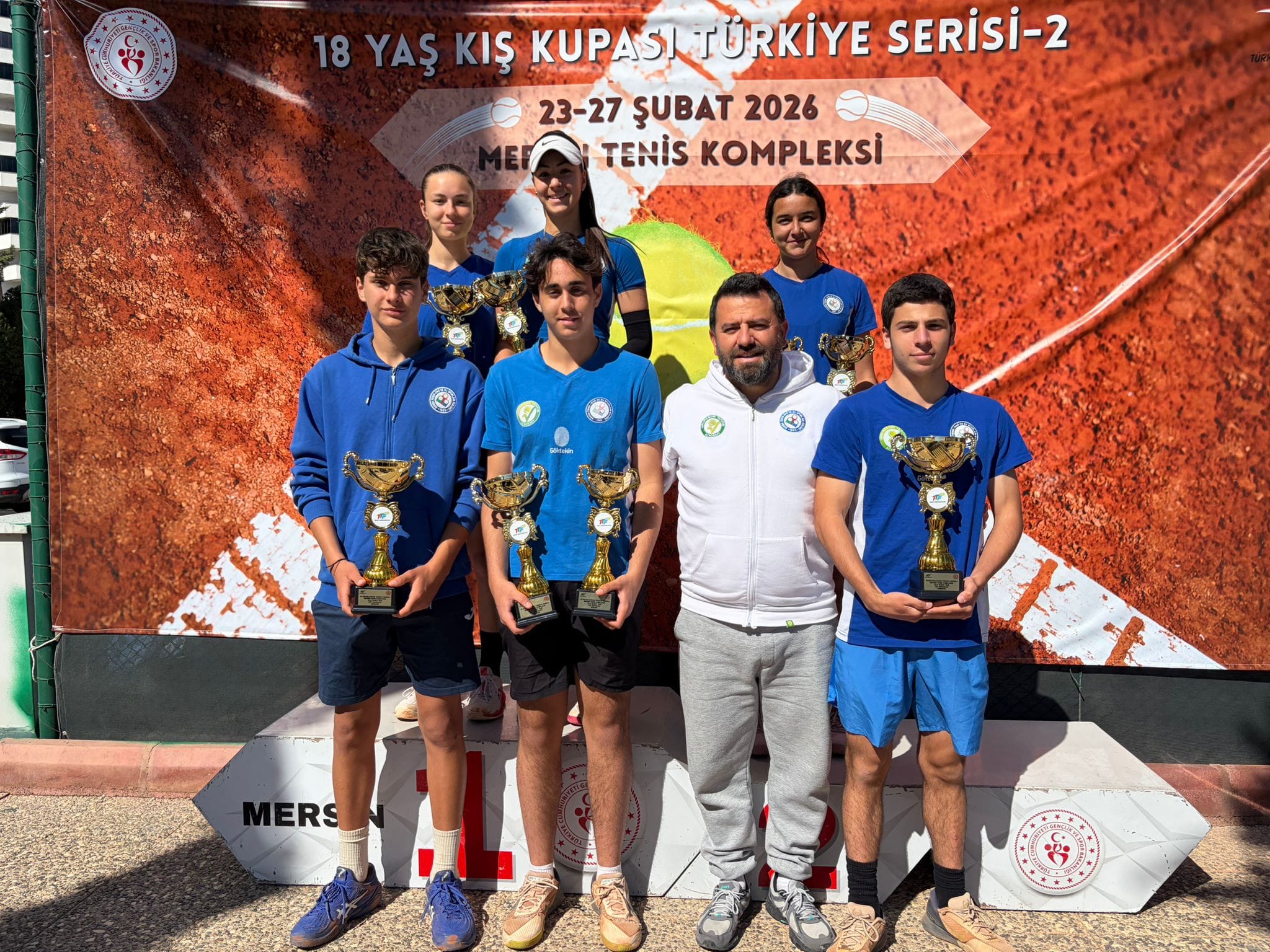 ATDSK’lı Tenisçilerden Çifte Şampiyonluk Çifte Final