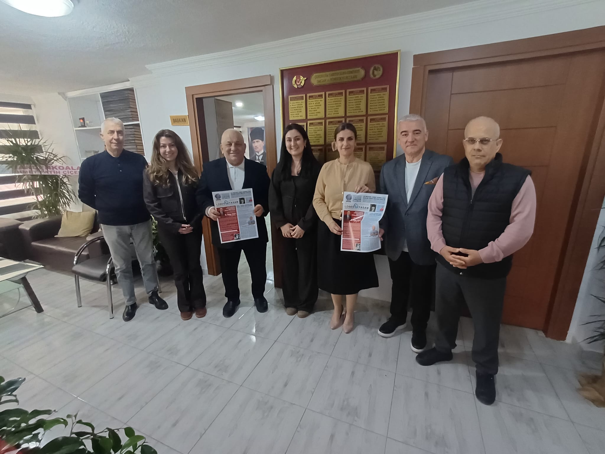 Lösev’den ÇGC’ye “Hayırlı Olsun” Ziyareti