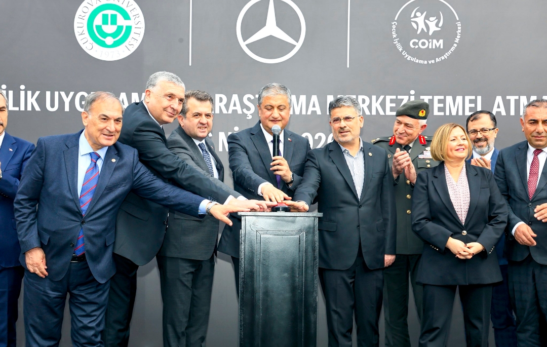 Mercedes-Benz Türk Çukurova Üniversitesi Çocuk İyilik Merkezi’ne hizmet binası ve konukevi inşasına başlıyor