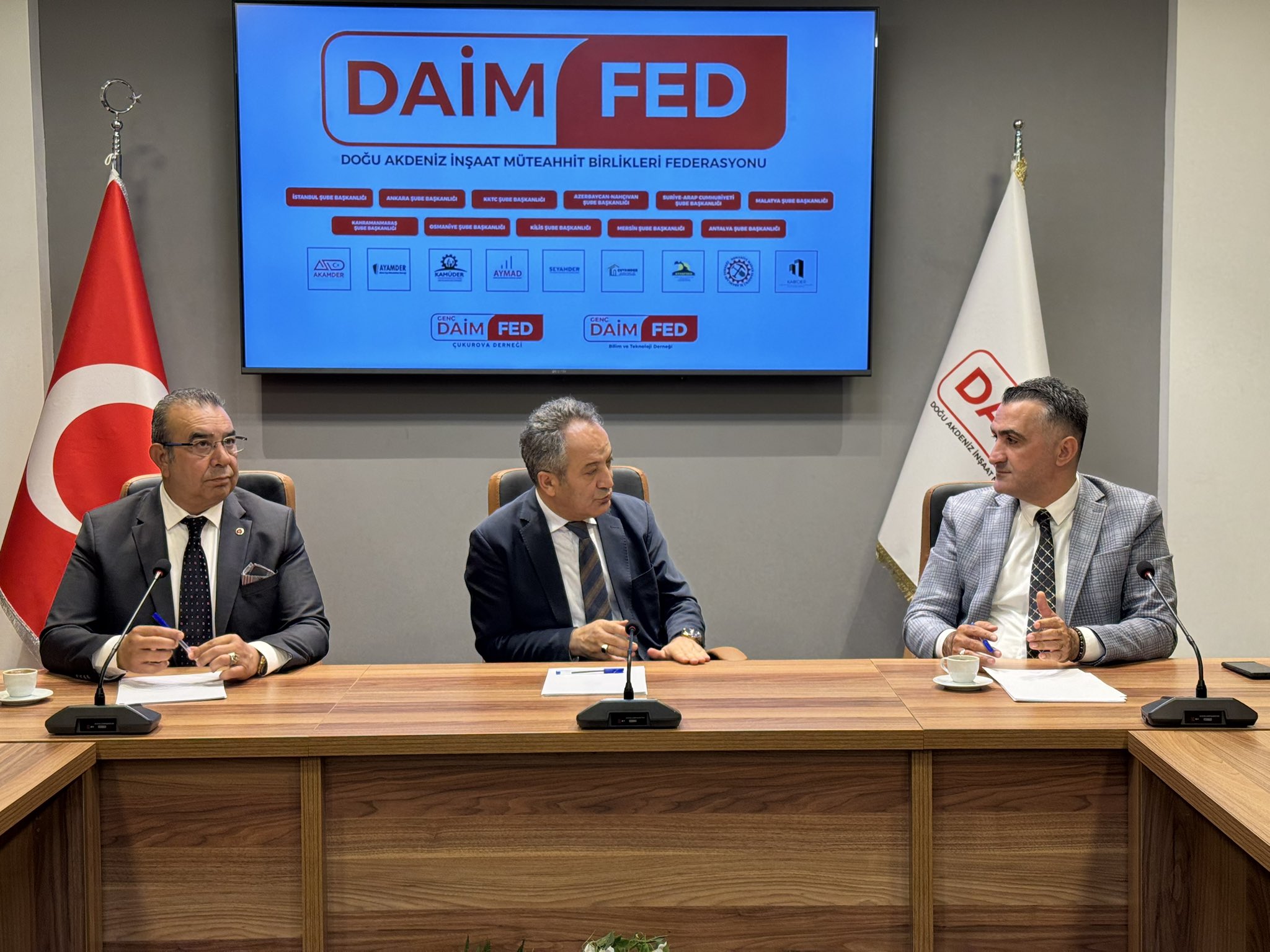 DAİMFED’de 46. Bölge İçin Önemli İstişare: Alioğlu ve Gül’den Ziyaret