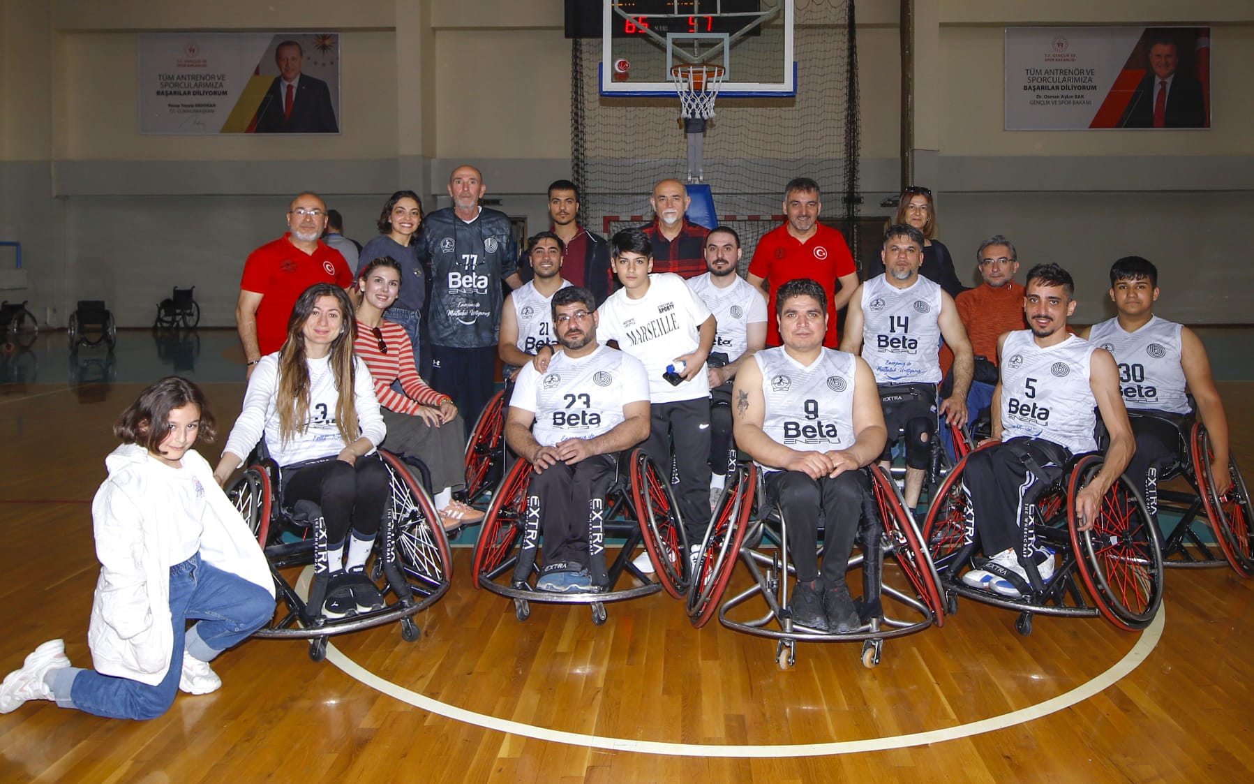 BETA ENERJİ Adana Engelliler Lig ikincisi Samsun BESK’i 65-57 yendi