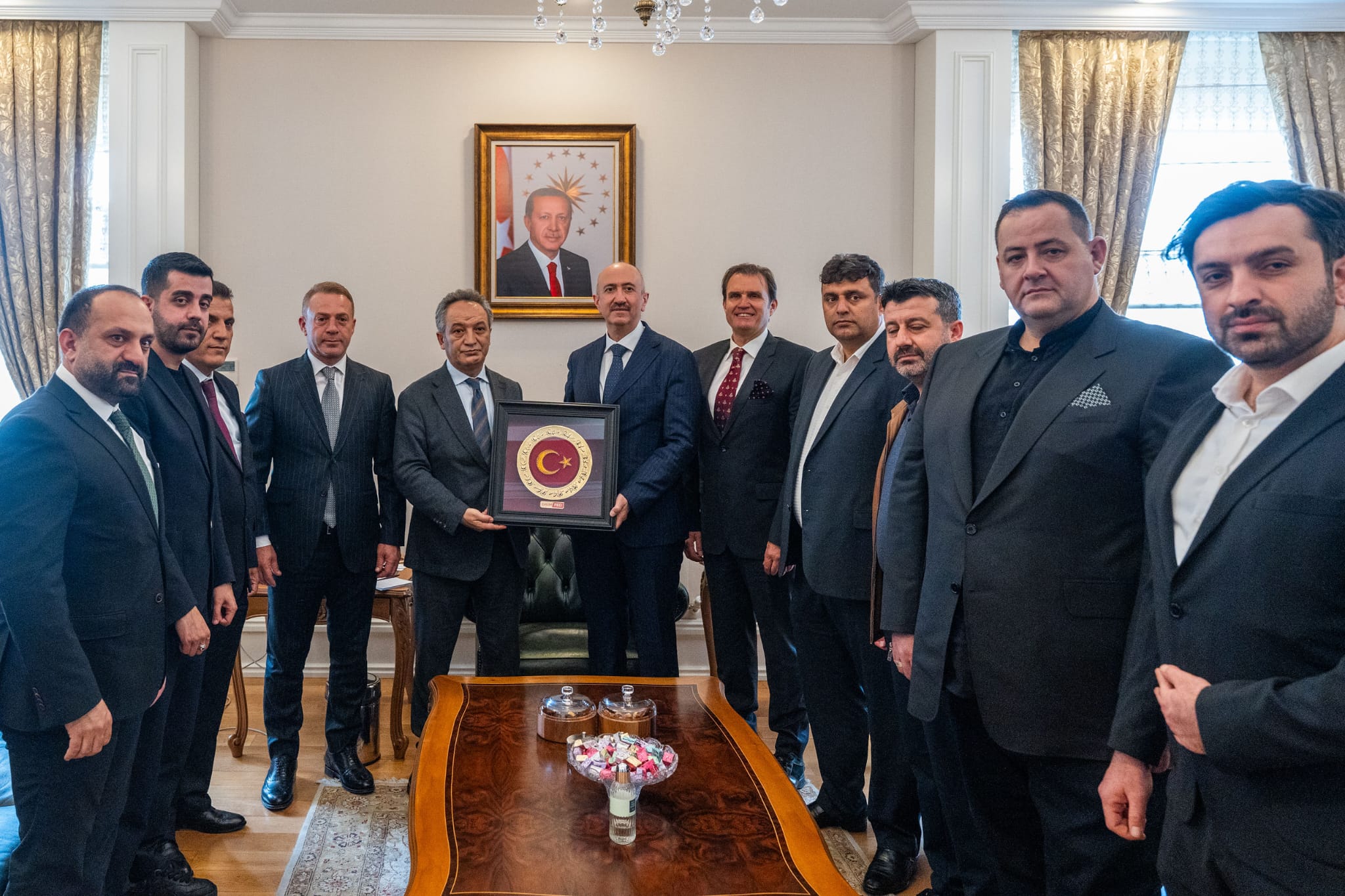 DAİMFED, İçişleri Bakan Yardımcısı Mehmet Cangir’i Ziyaret Etti