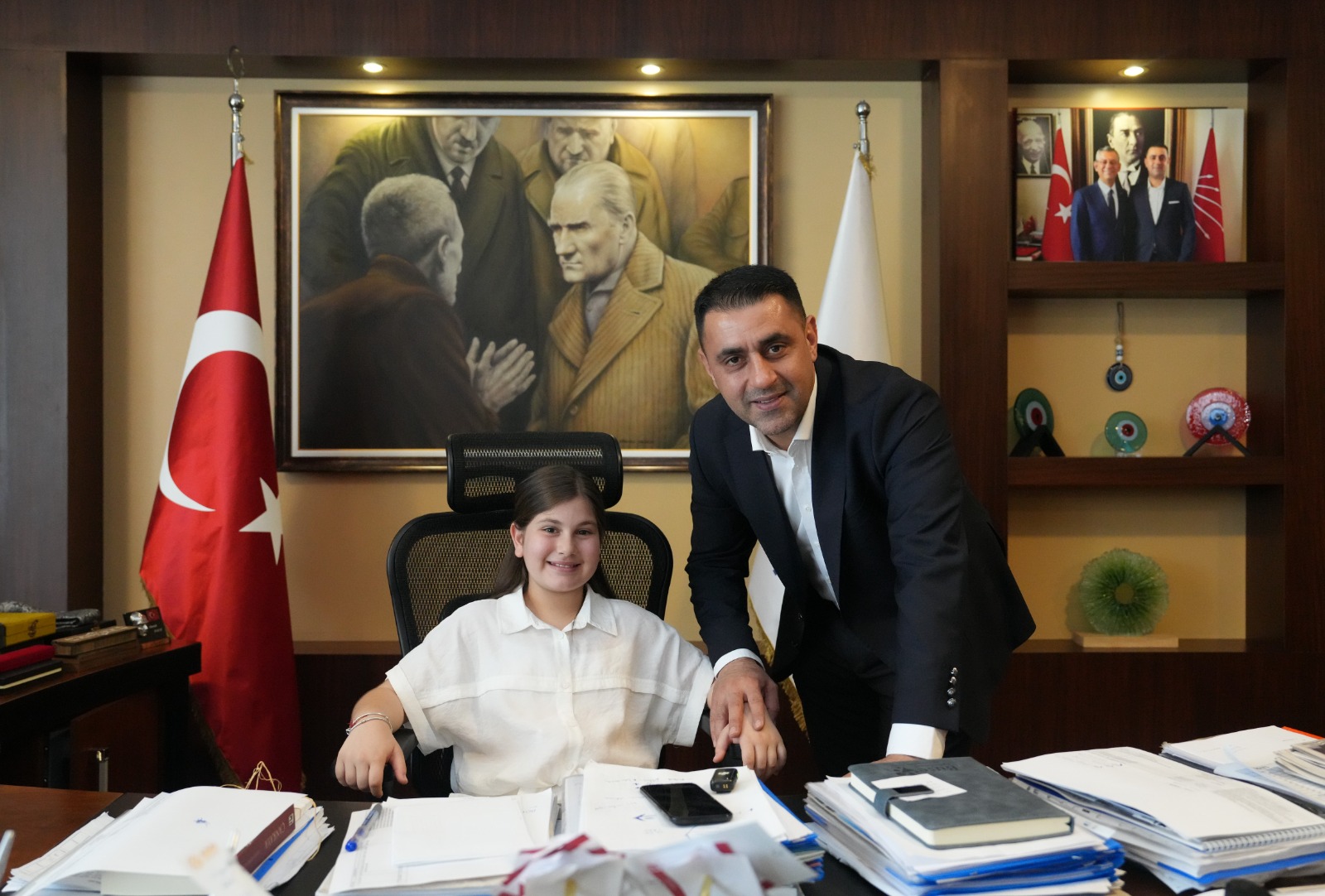 23 NİSAN’DA BAŞKANLIK MAKAMI ÇOCUKLARA EMANET EDİLDİ