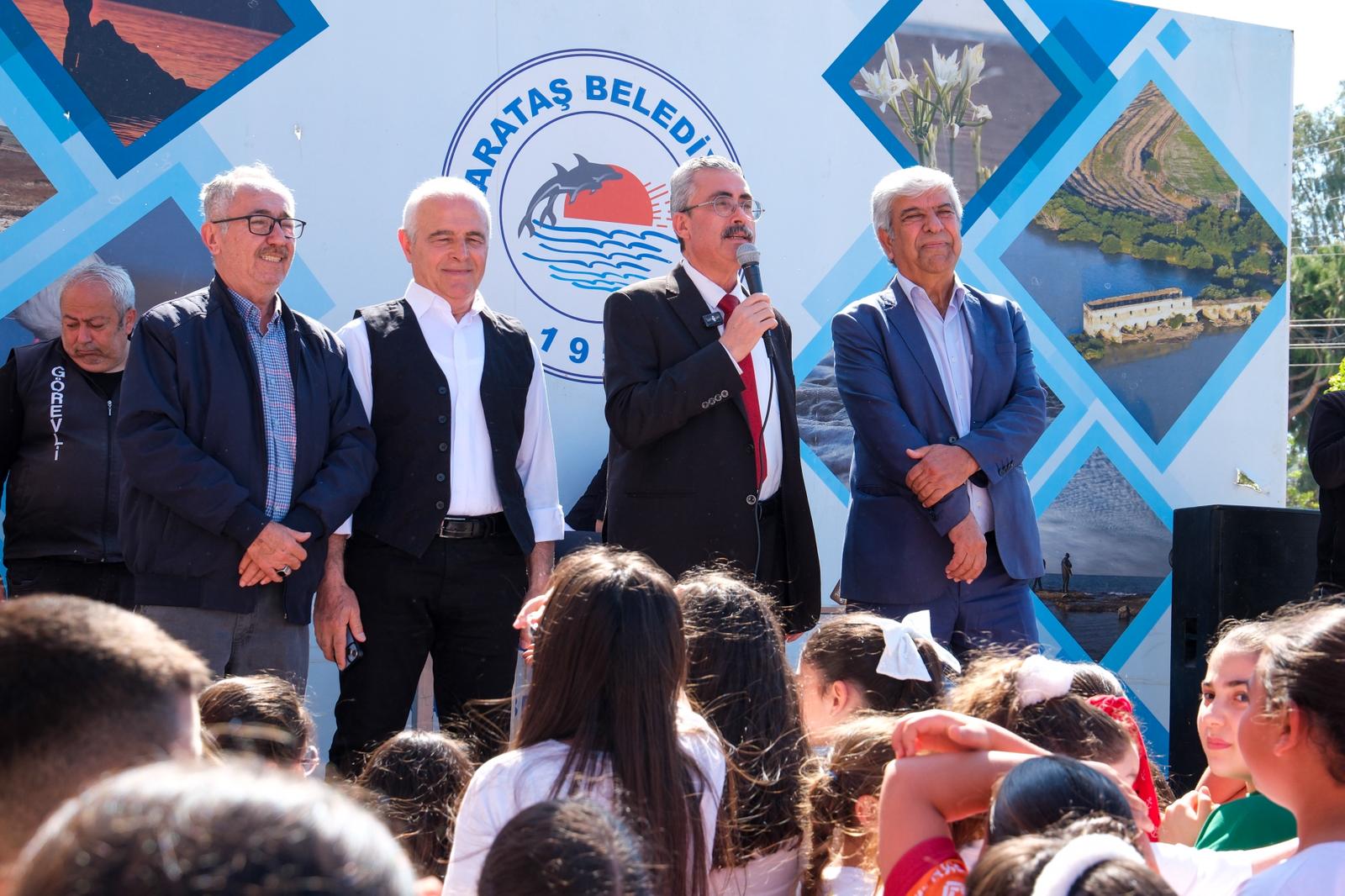 Karataş’ta Çocuklar Bayramın Tadını Atatürk Gençlik Merkezi’nde Çıkardı