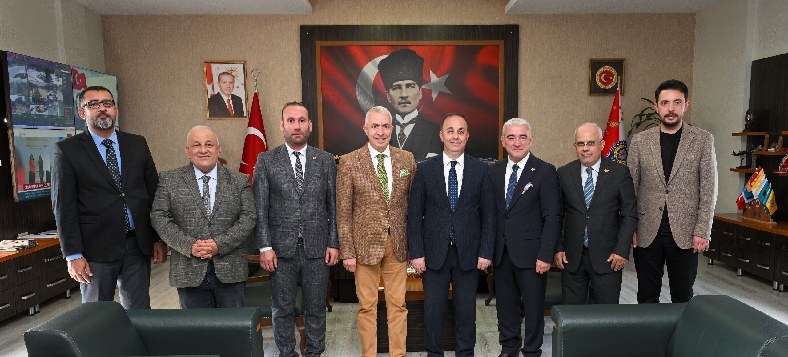 ÇGC YÖNETİM KURULU  ADANA EMNİYETİNDE