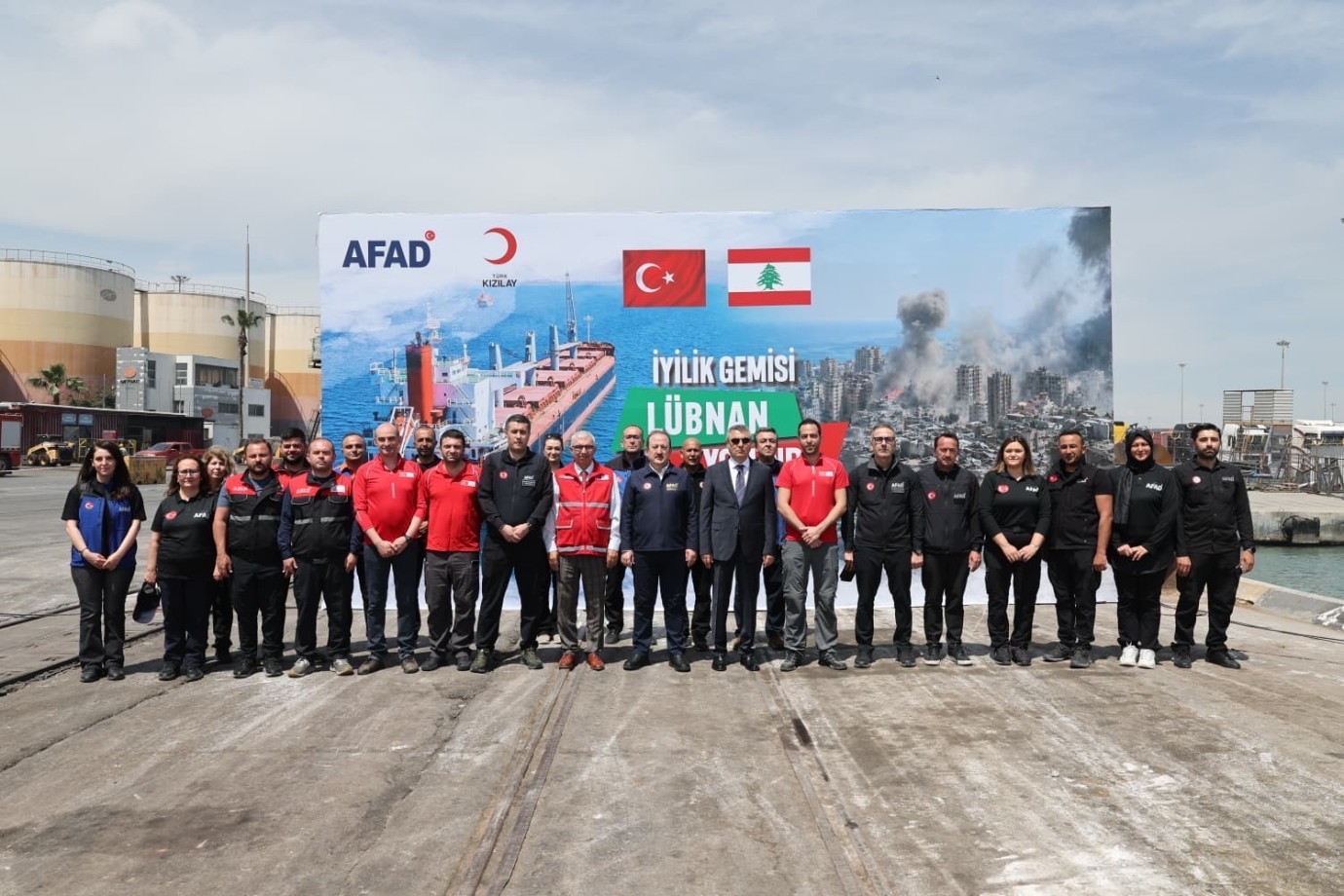 Türk Kızılay’dan Lübnan’a Yardım