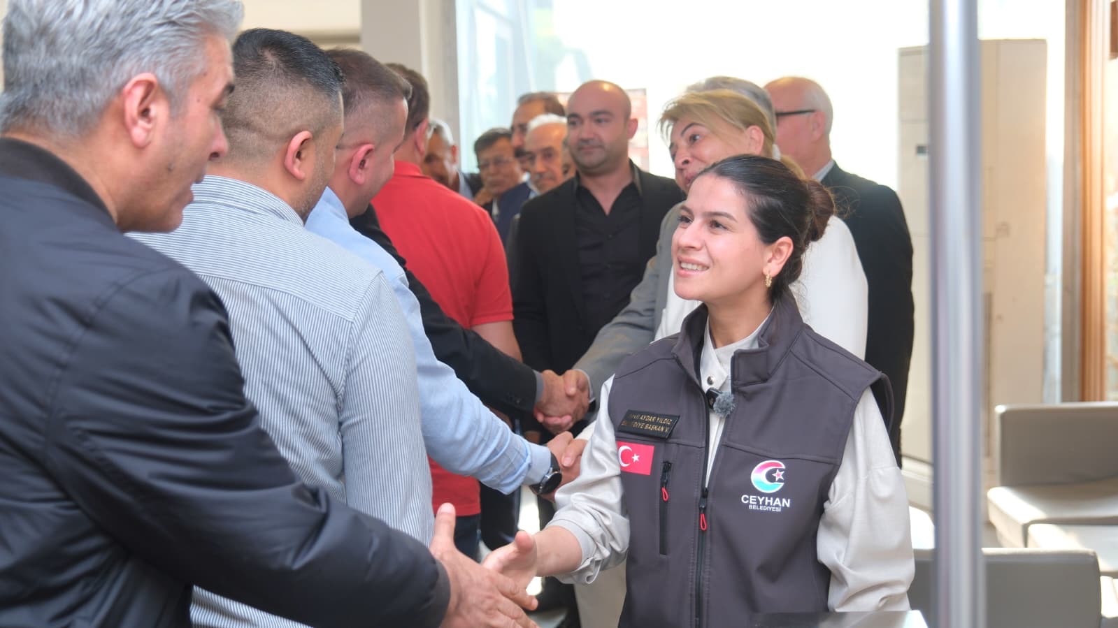 Başkan Vekili Yıldız, Personelle Bayramlaştı