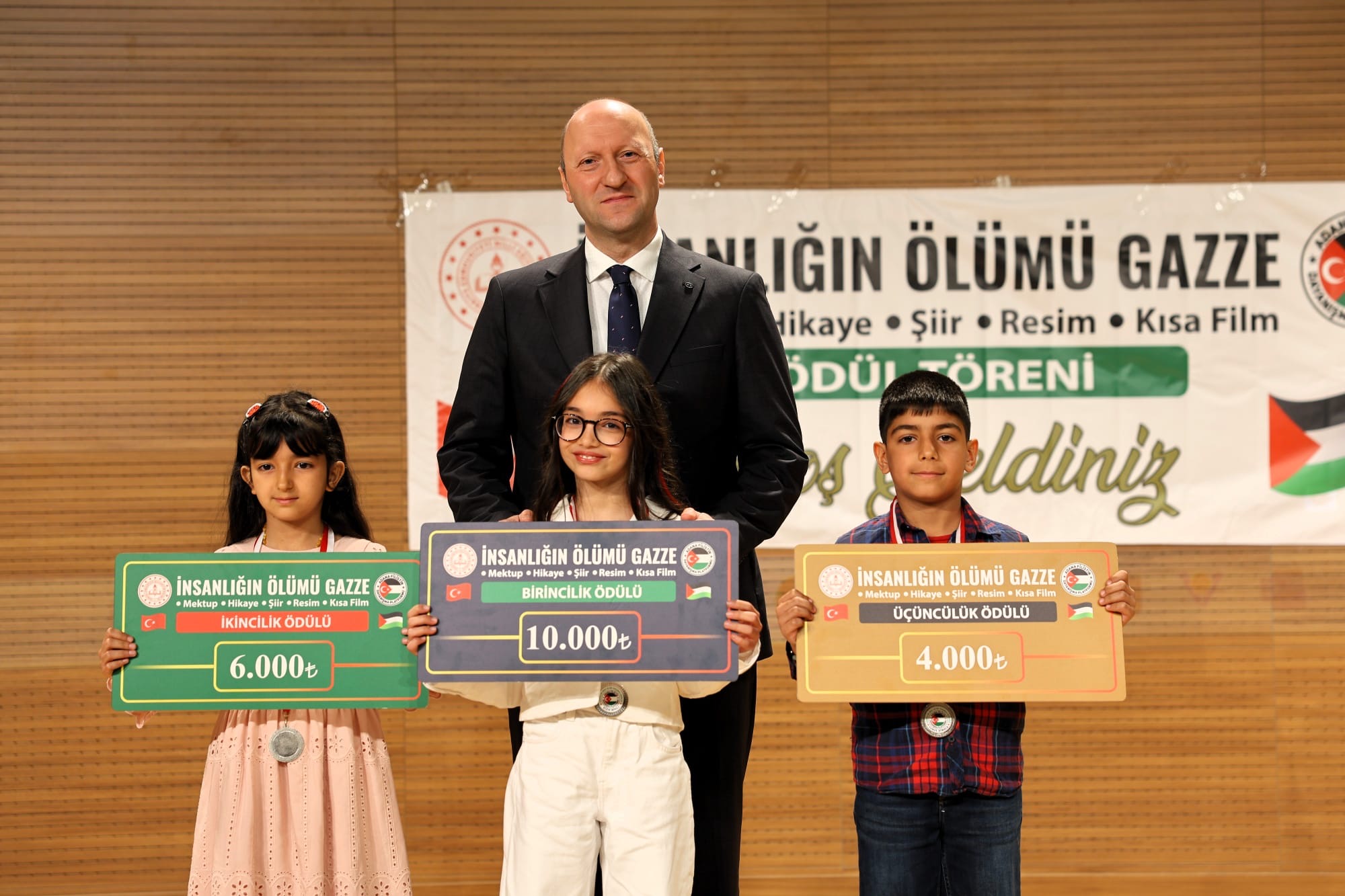 İNSANLIĞIN ÖLÜMÜ: GAZZE KONULU YARIŞMANIN ÖDÜL TÖRENİ YAPILDI