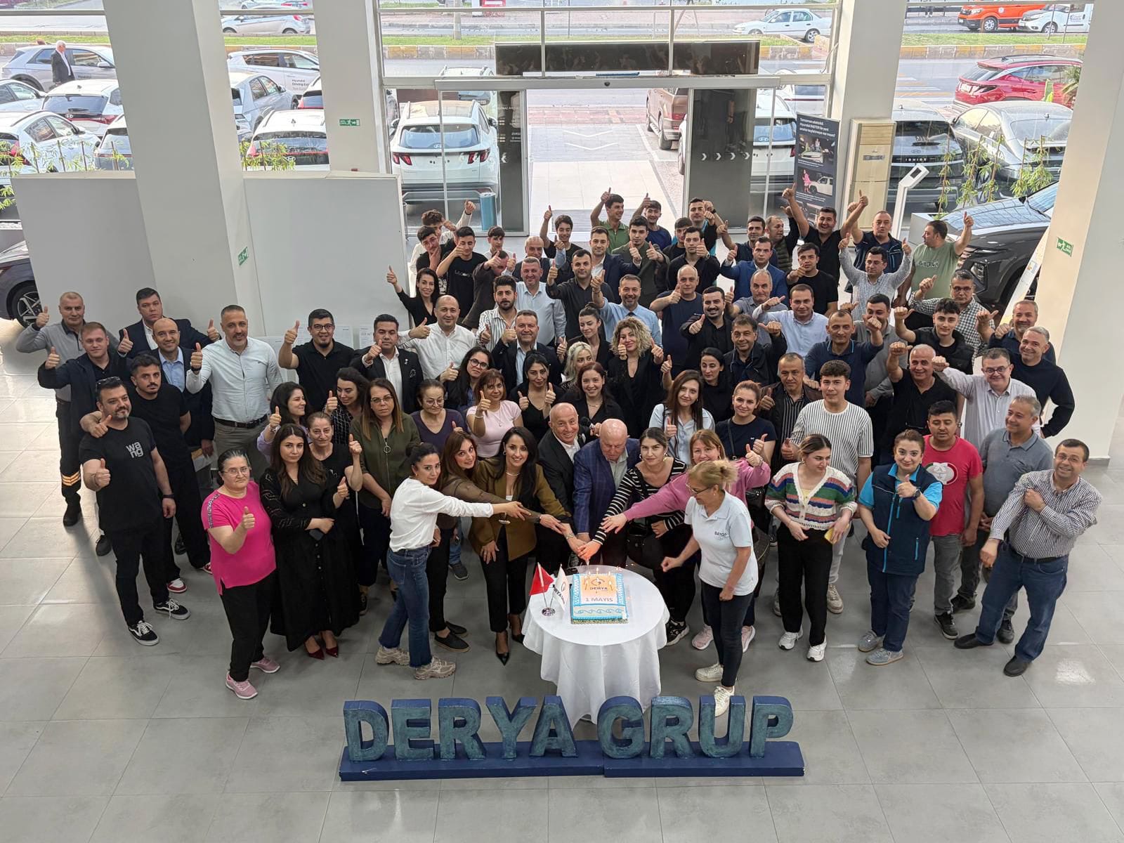 Derya Grup, 1 Mayıs Emek ve Dayanışma Günü’nü coşkuyla kutladı