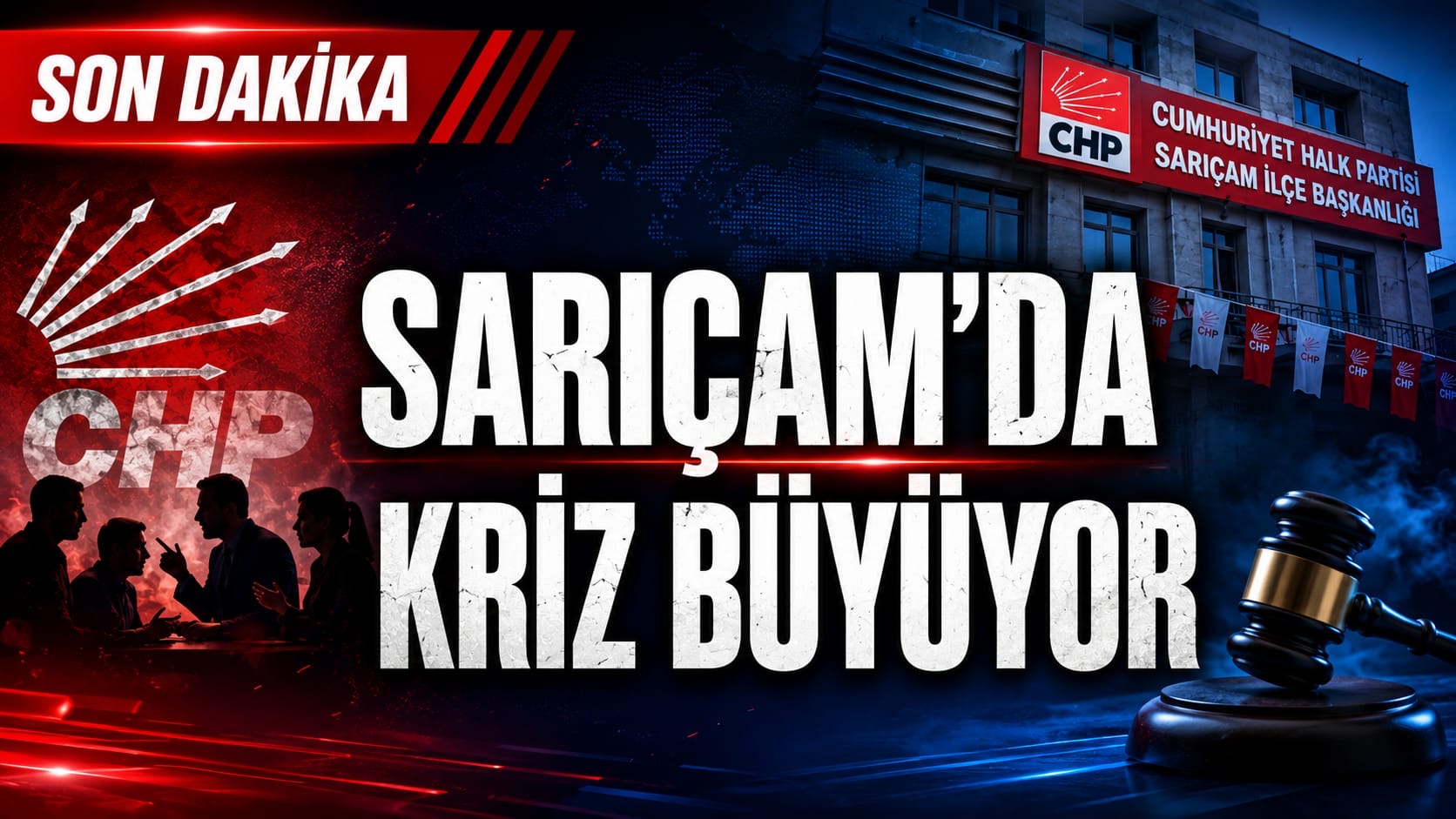 CHP Sarıçam’da Gerginlik Büyüyor