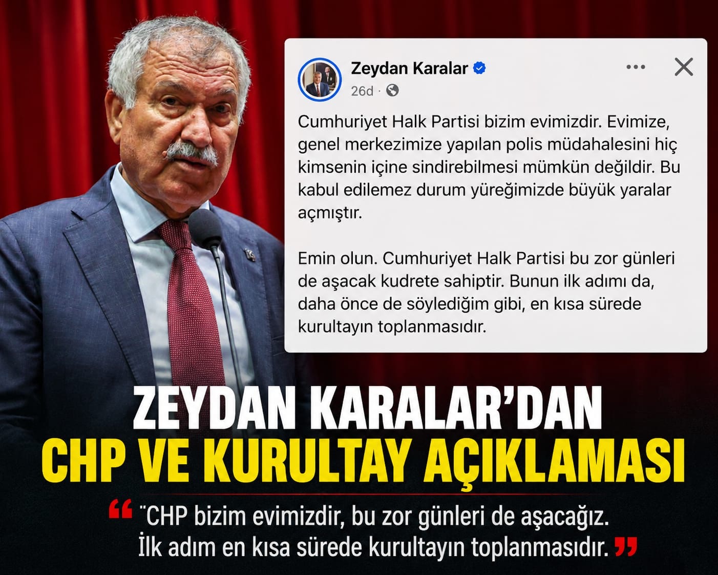 Zeydan Başkan’dan dikkat çeken açıklama