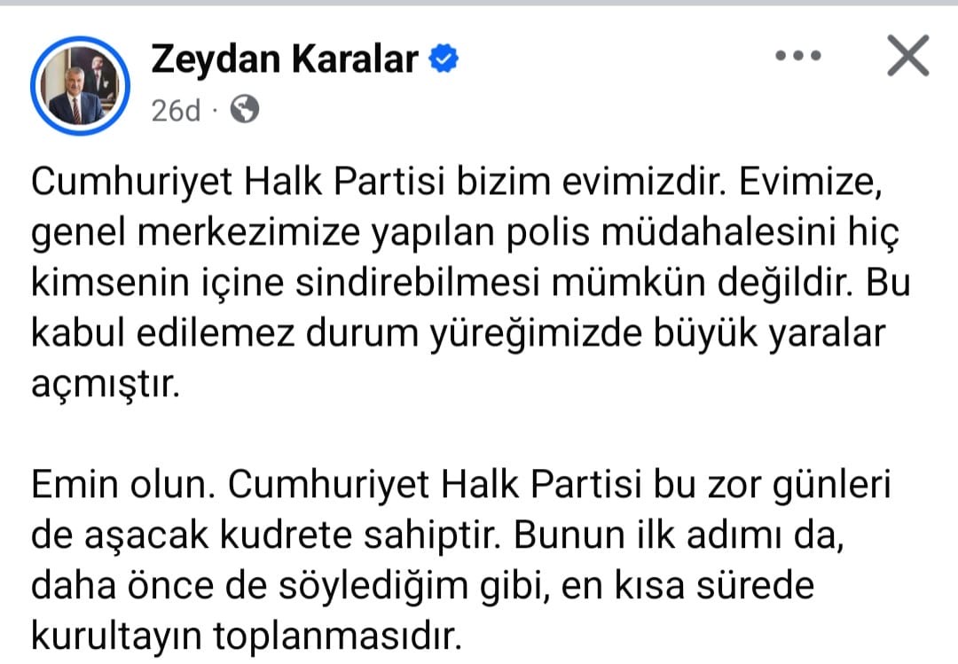 Zeydan Başkan’dan dikkat çeken açıklama