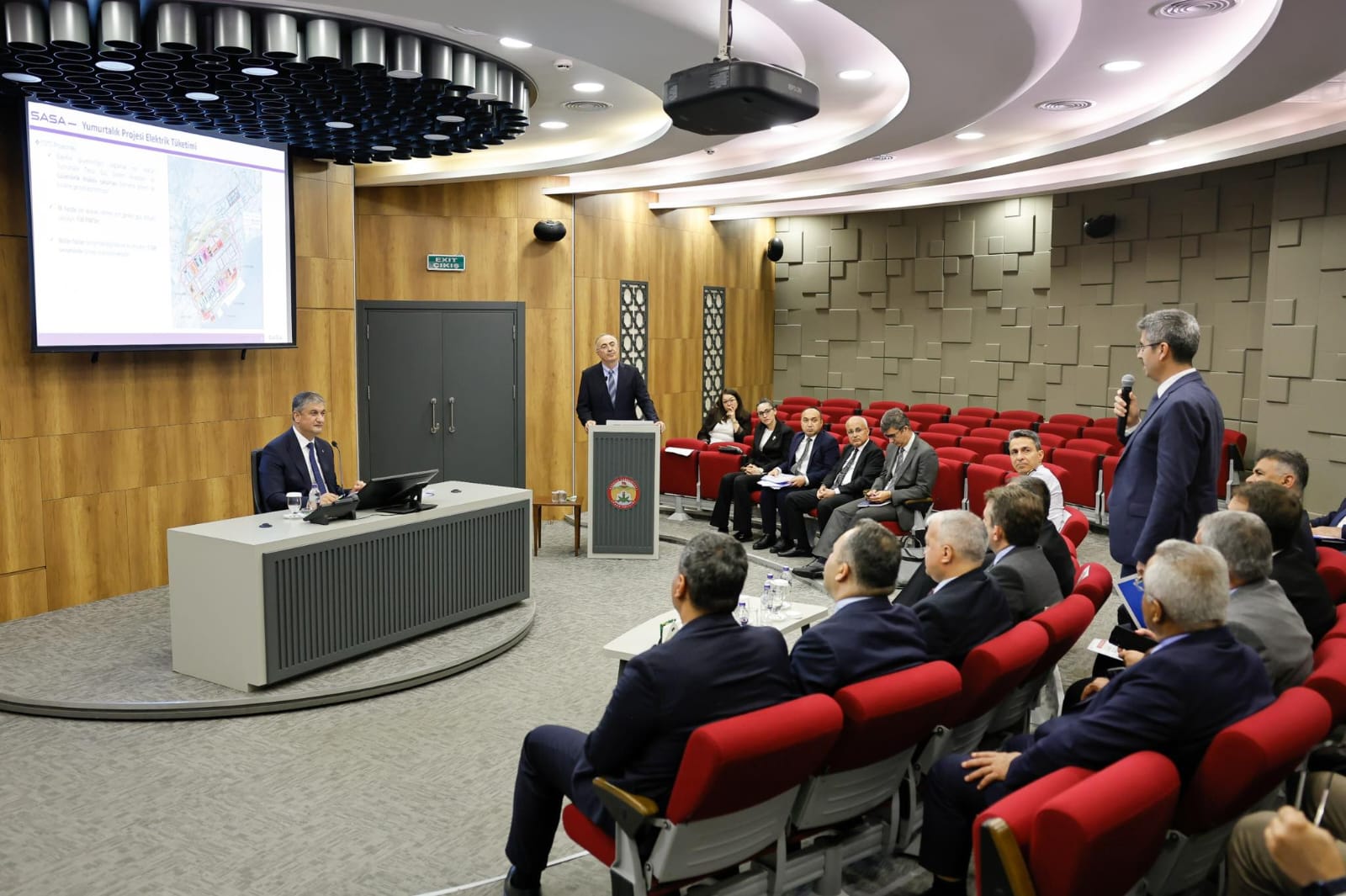 SASA POLYESTER SANAYİ A.Ş. YUMURTALIK ÖZEL ENDÜSTRİ BÖLGESİ BİLGİLENDİRME TOPLANTISI GERÇEKLEŞTİRİLDİ