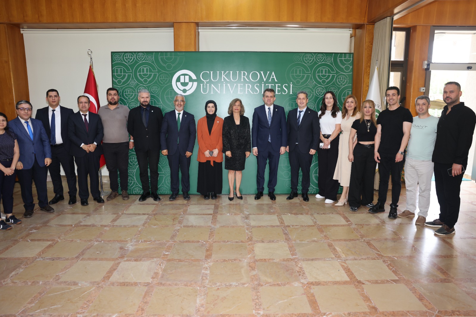 Çukurova Üniversitesinde Geleneksel Bayramlaşma Töreni Gerçekleştirildi