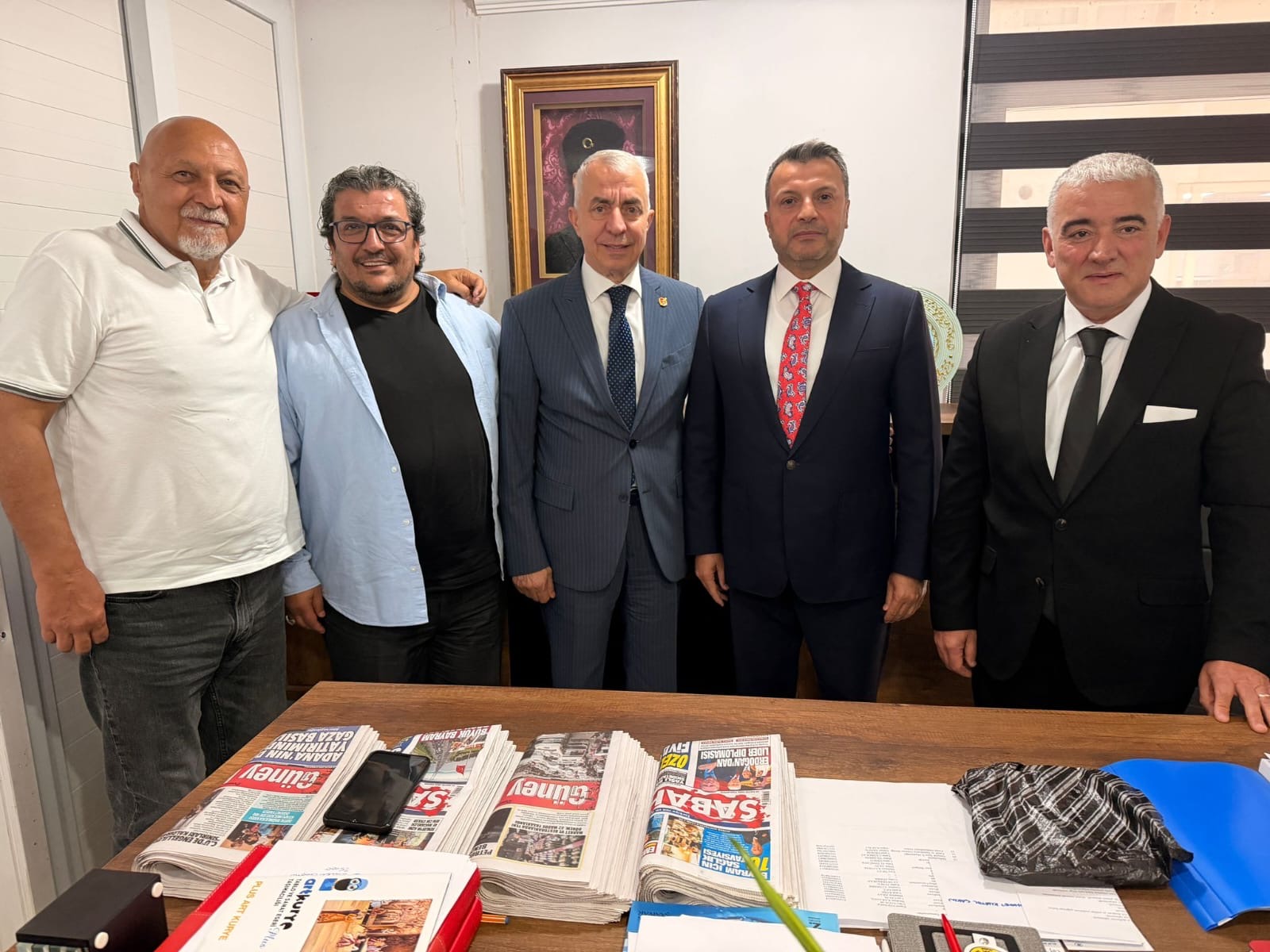 KOCAİSPİR’DEN ÇGC’YE  HAYIRLI OLSUN ZİYARETİ